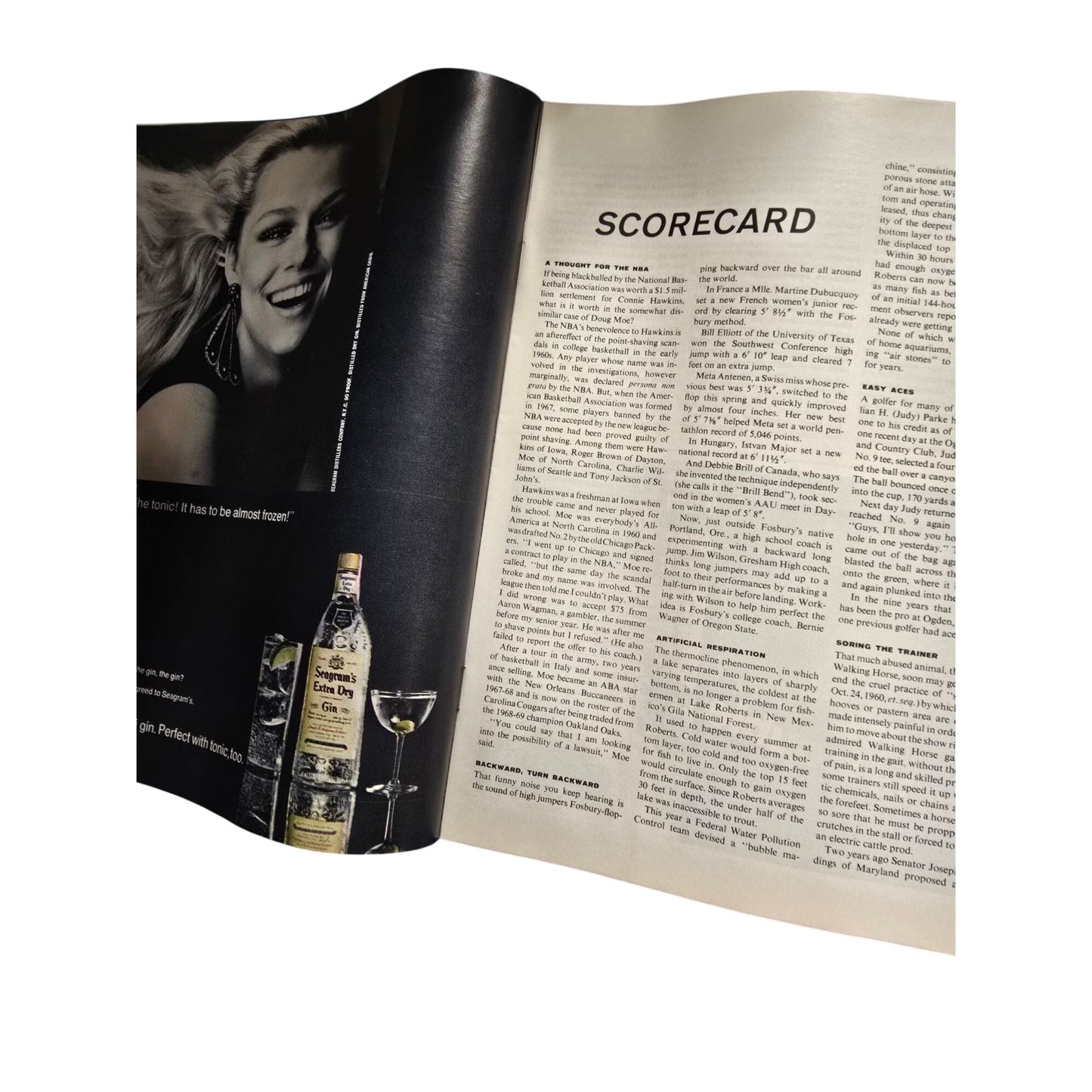 Vintage 1969 Sports Illustrated Magazine Billy Martin Baseball Memorabilia