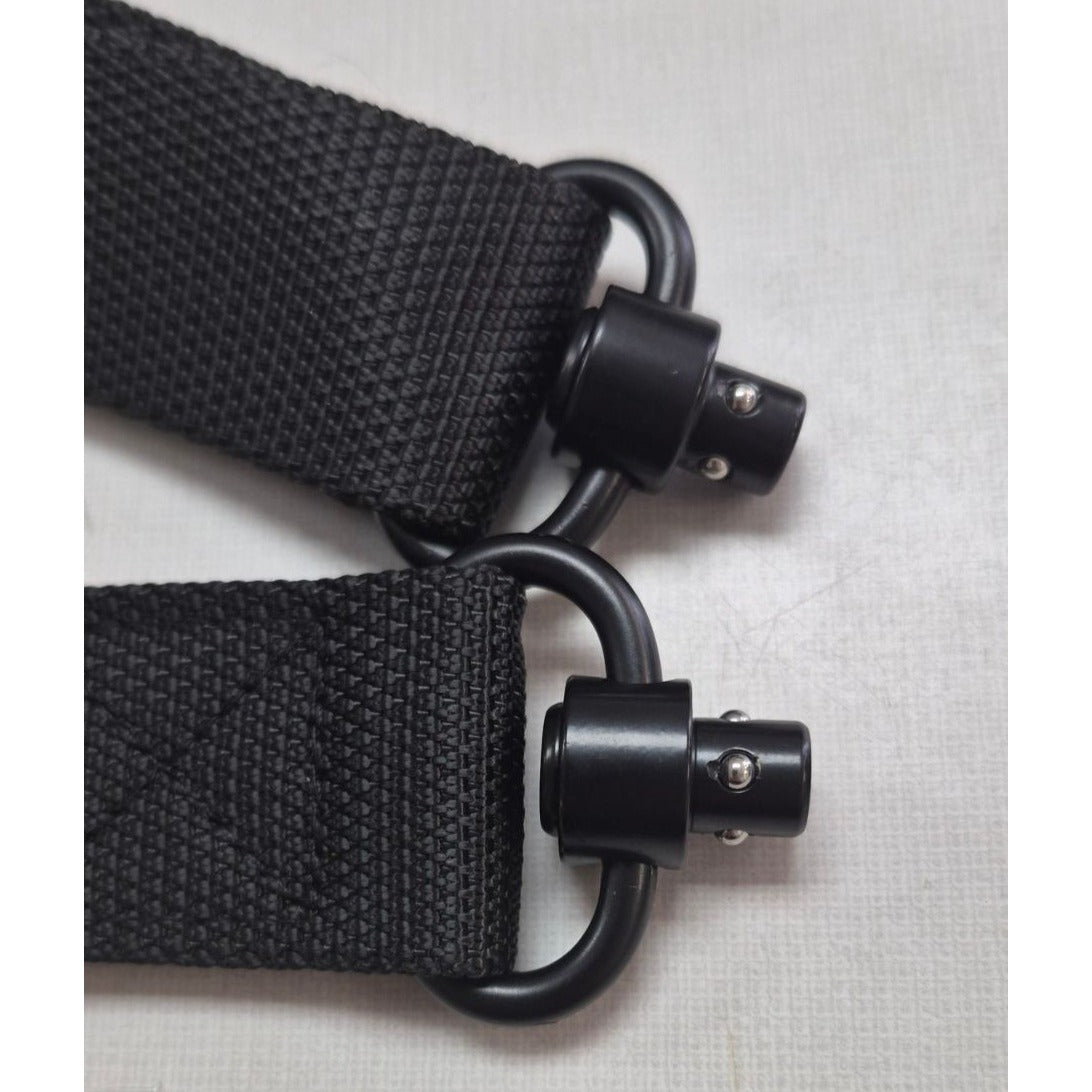 NEW Tactical Adjustable Black Rifle Sling Quick Detach Buckles Hardware