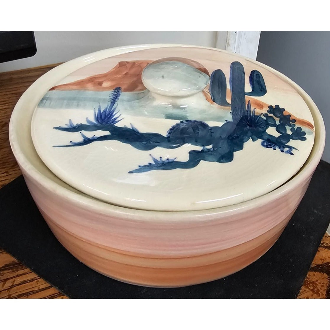 Ellis Pottery Lidded Bowl