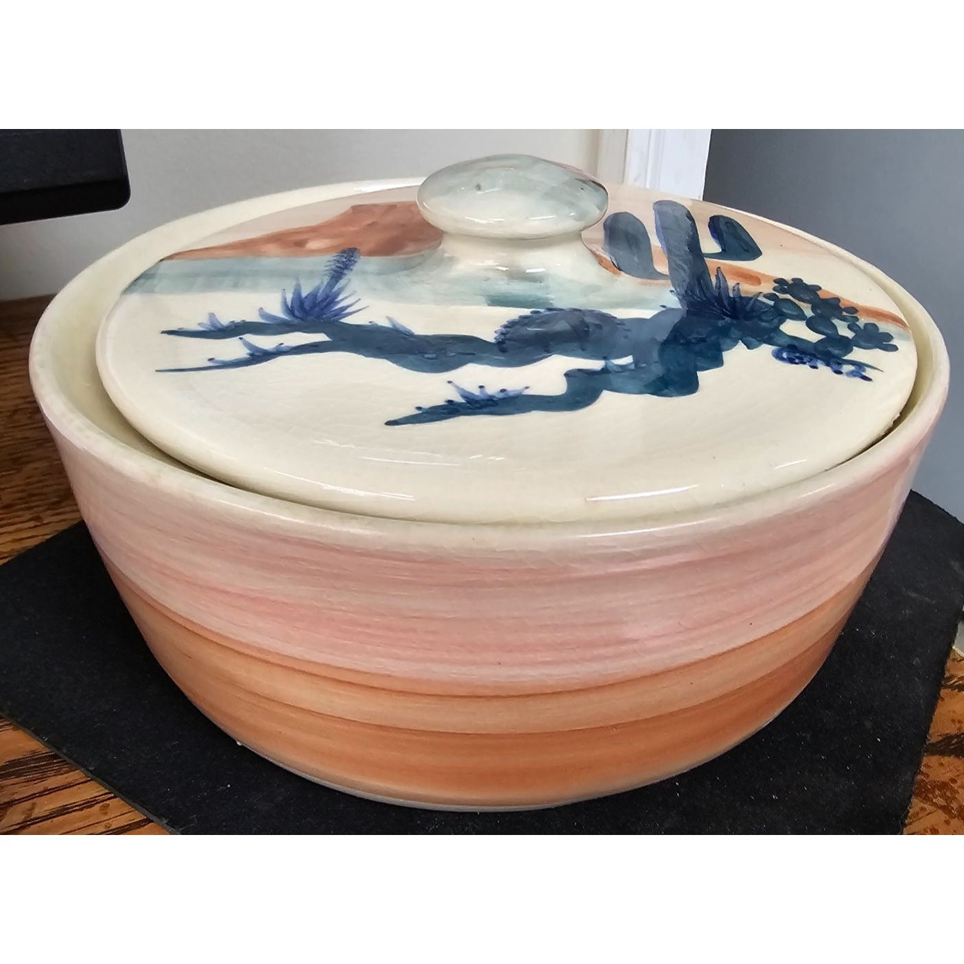 Ellis Pottery Lidded Bowl