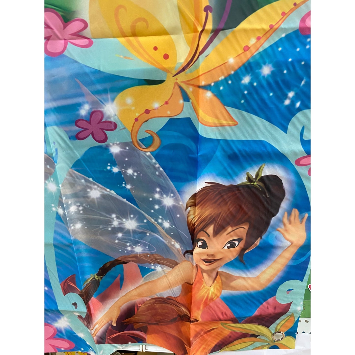 Tinkerbell Banner Backdrop 60" x 39"