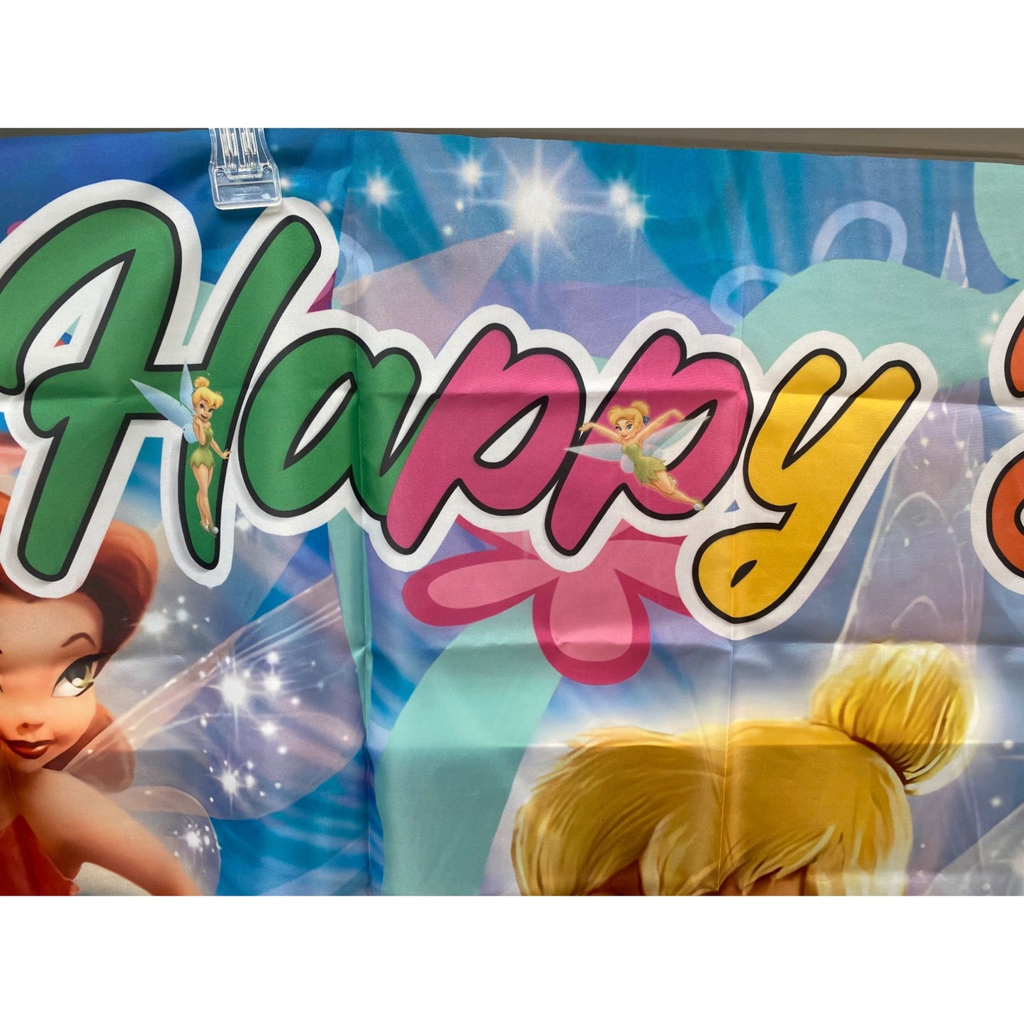 Tinkerbell Banner Backdrop 60" x 39"