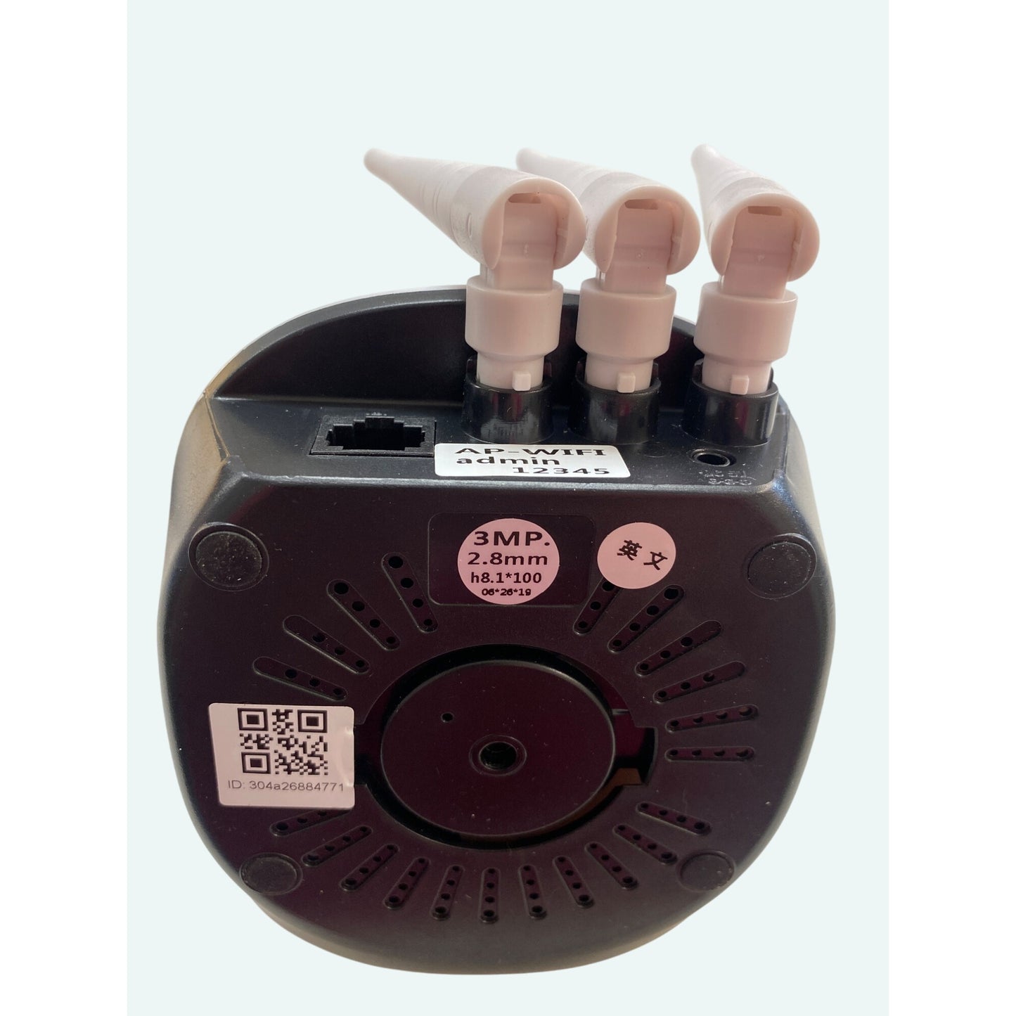 Smart WiFi Security Camera YCC 365 PLUS Night Vision & 3 Antennas