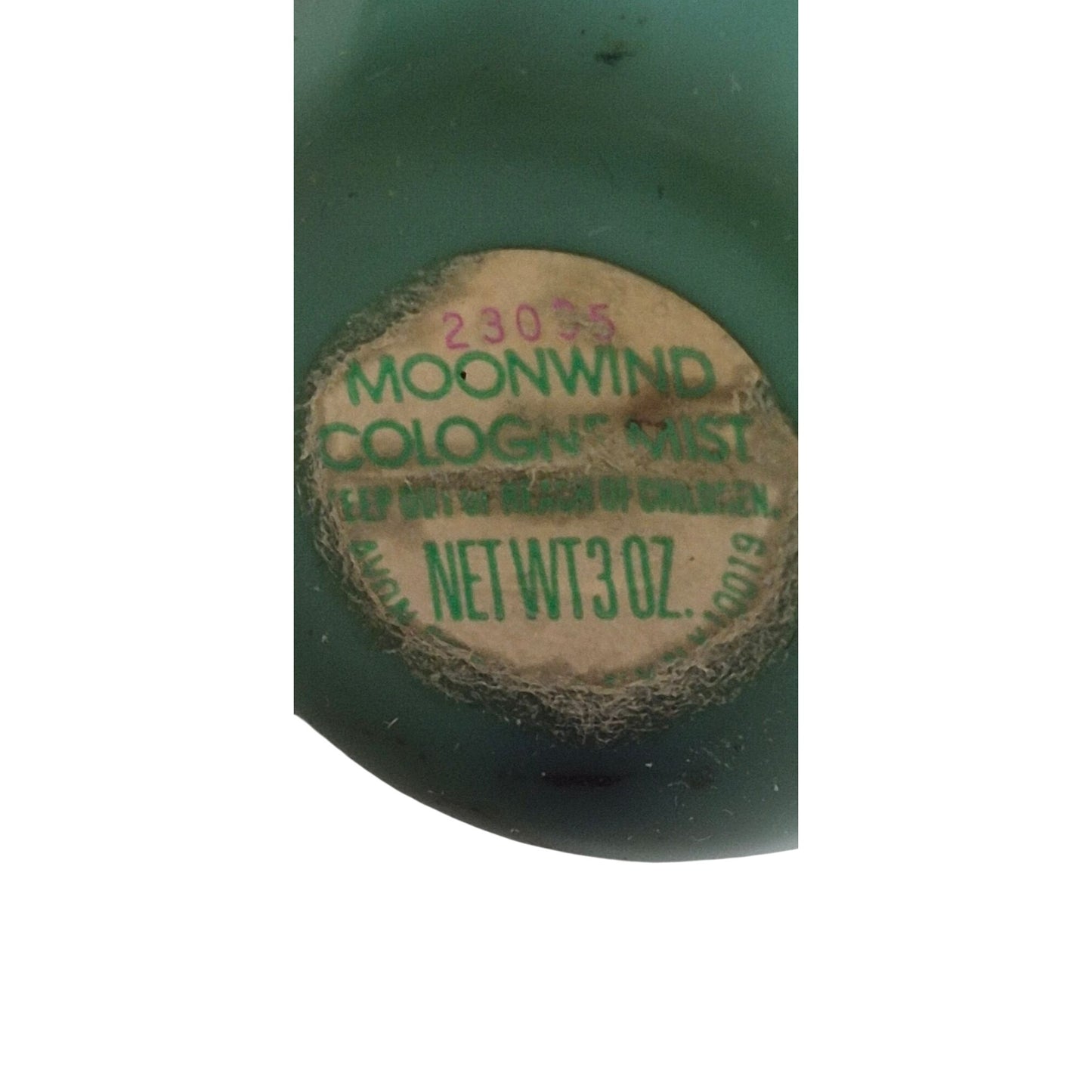 Vintage Avon Green Urn Bottle - Moonwind