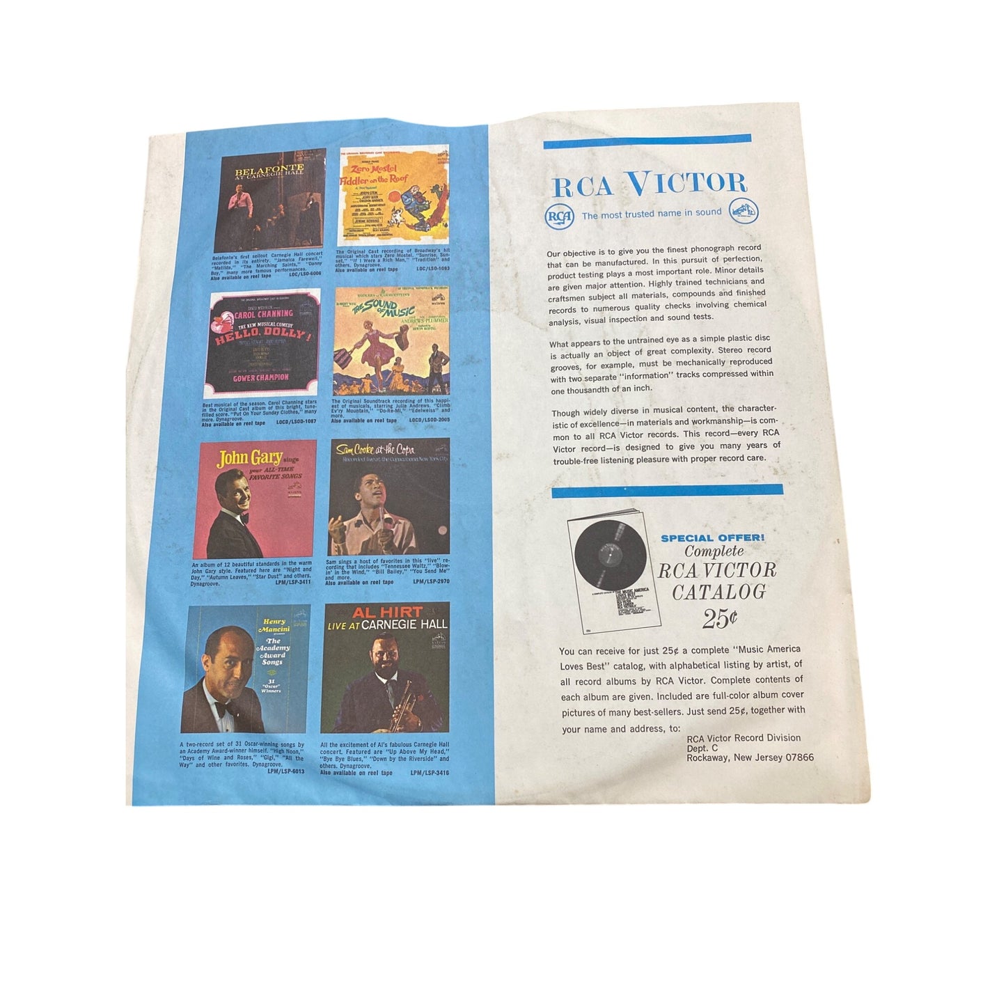 José Feliciano Feliciano! Vinyl Record Album RCA Victor LSP-3957 Stereo 1968 Dynagroove