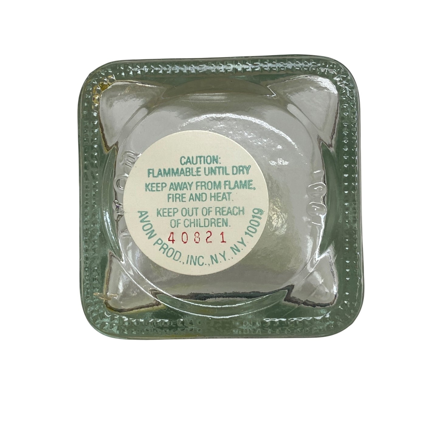 1981 Avon Empty Bottle