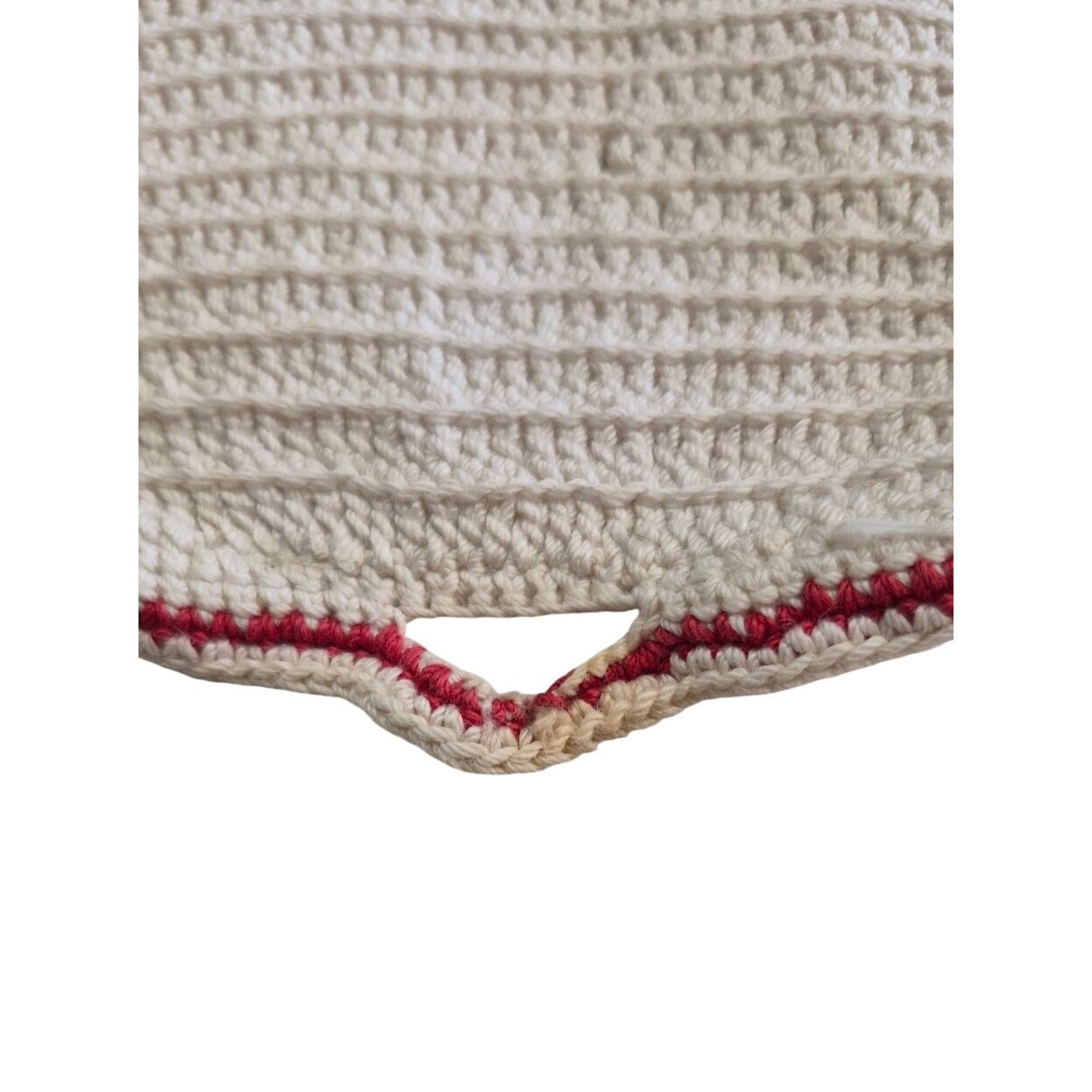 Vintage Crochet Doll Dress Potholder