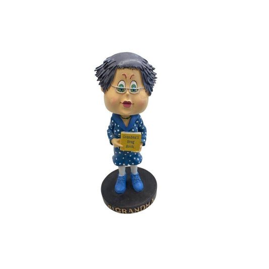Grandma Bobble Head Doll Figurine #1 Grandma's Brag Book
