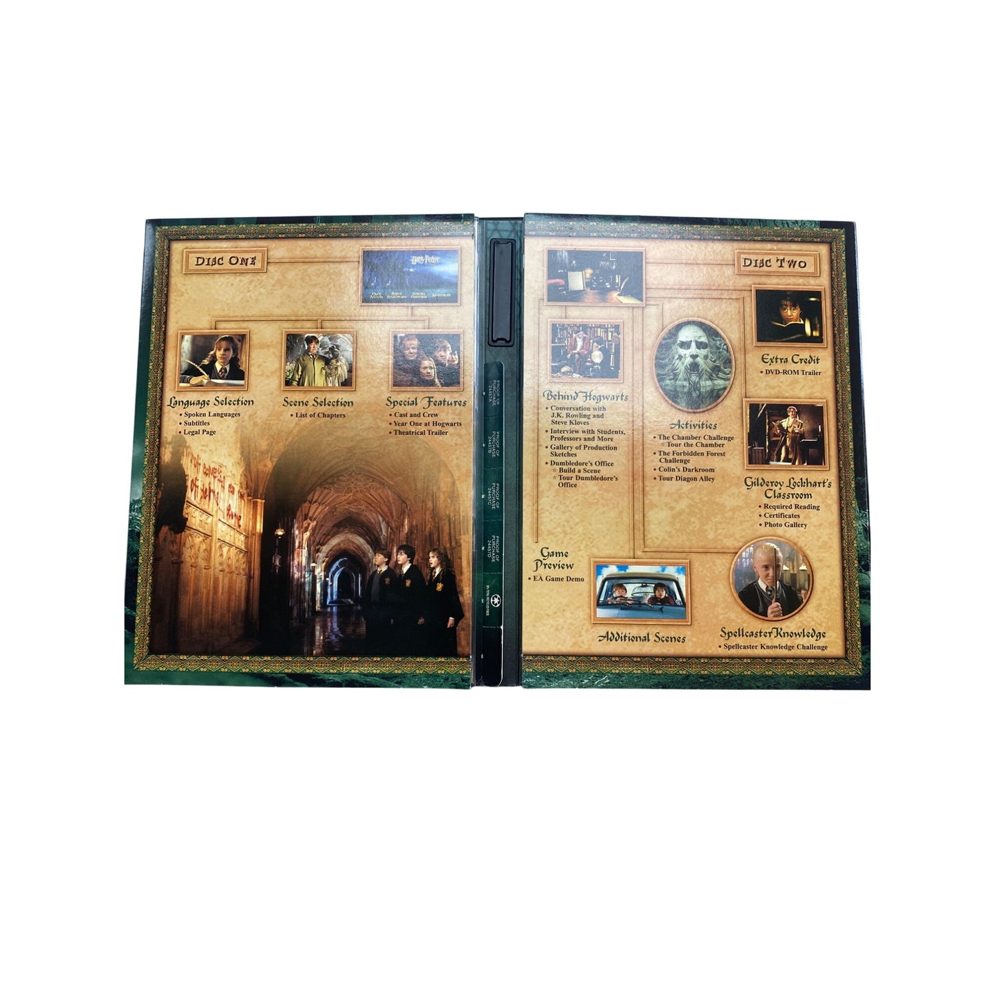 Harry Potter And The Chamber Of Secrets DVD Full-Screen Edition 2-Disc Set