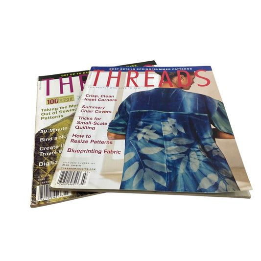 Threads Magazine Bundle: May & July 2002 Issues