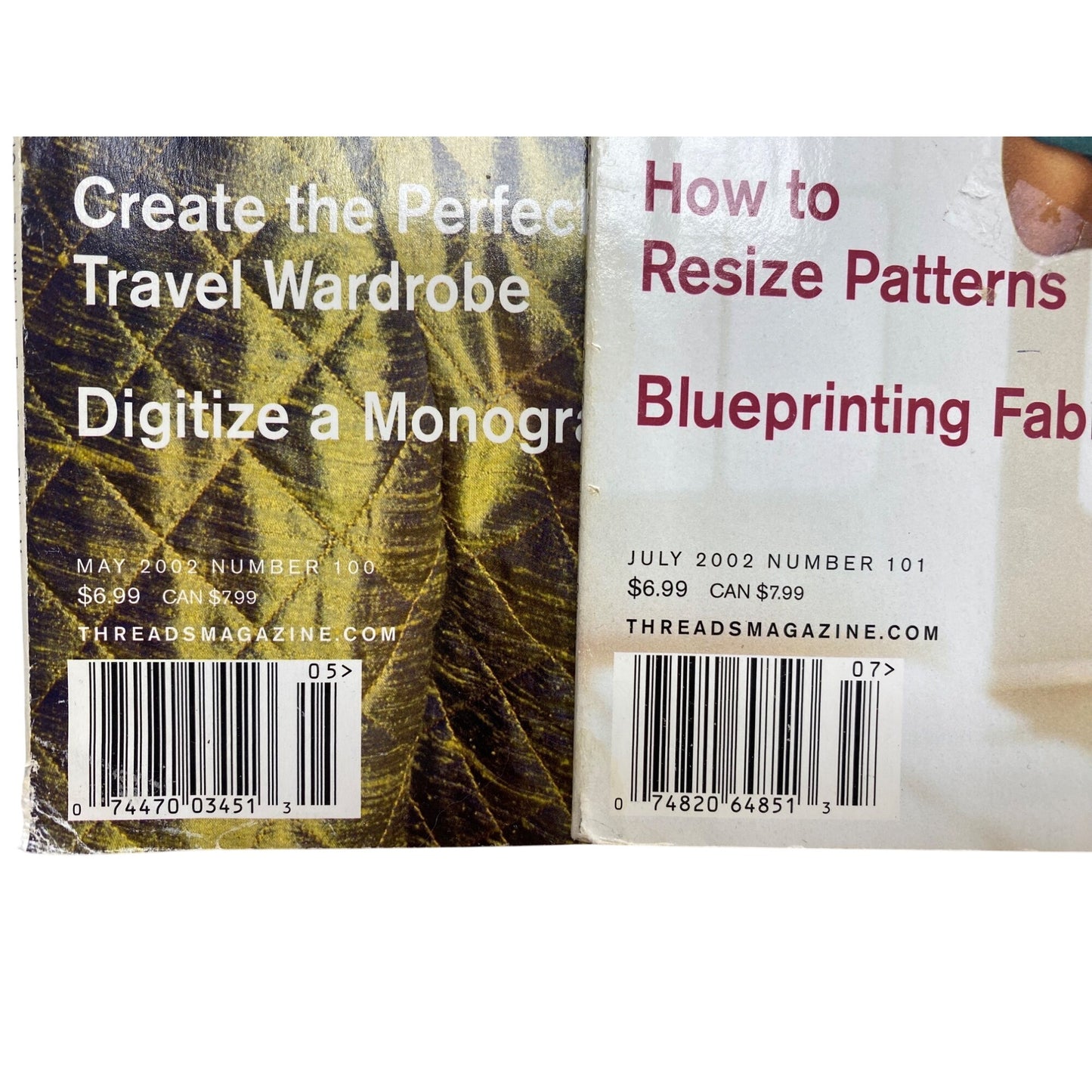 Threads Magazine Bundle: May & July 2002 Issues