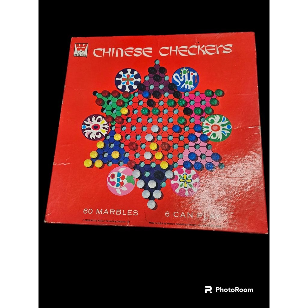 Vintage Pressman Chinese Checkers