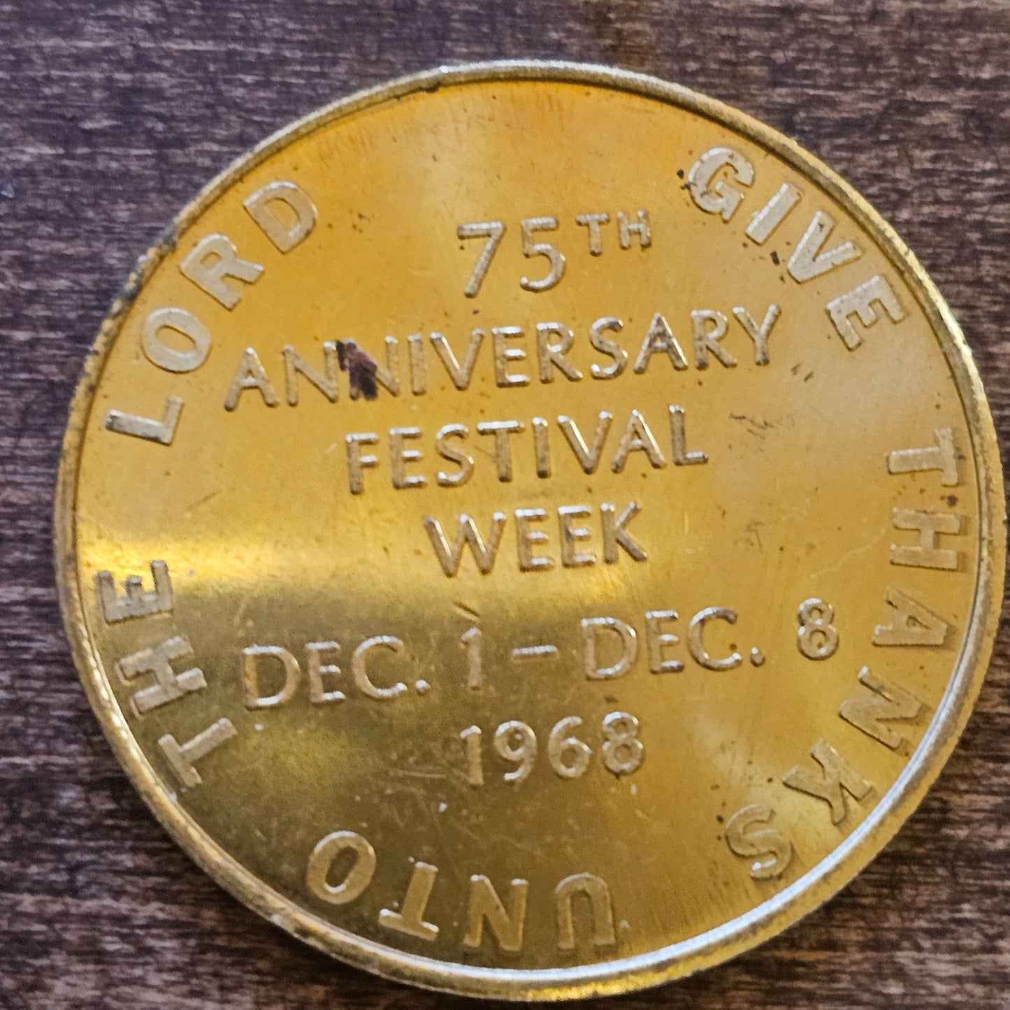 Concordia College 75th Anniversary Gold Commemorative Coin