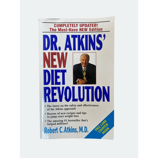 Dr. Atkins New Diet Revolution Paperback Book