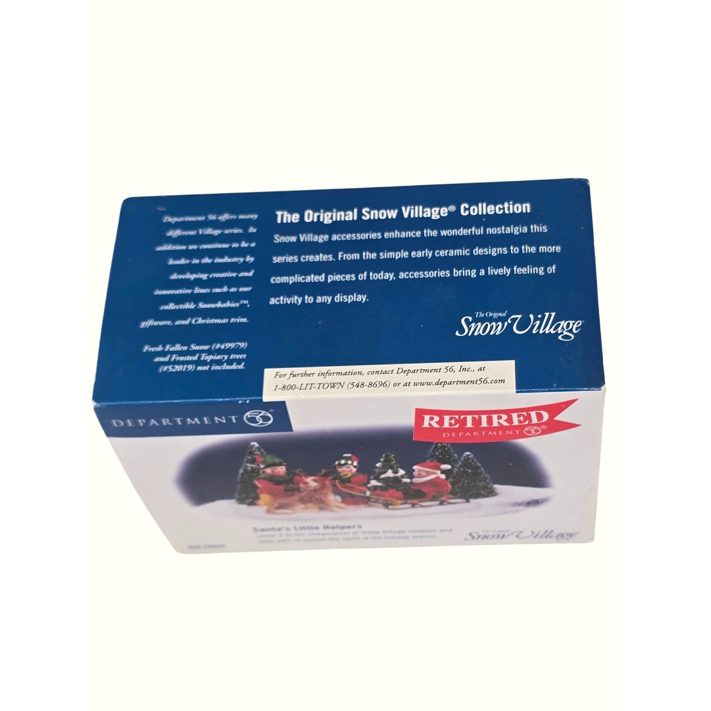 Department 56 Snow Village Santas Little Helpers Retired Collectible Figurine