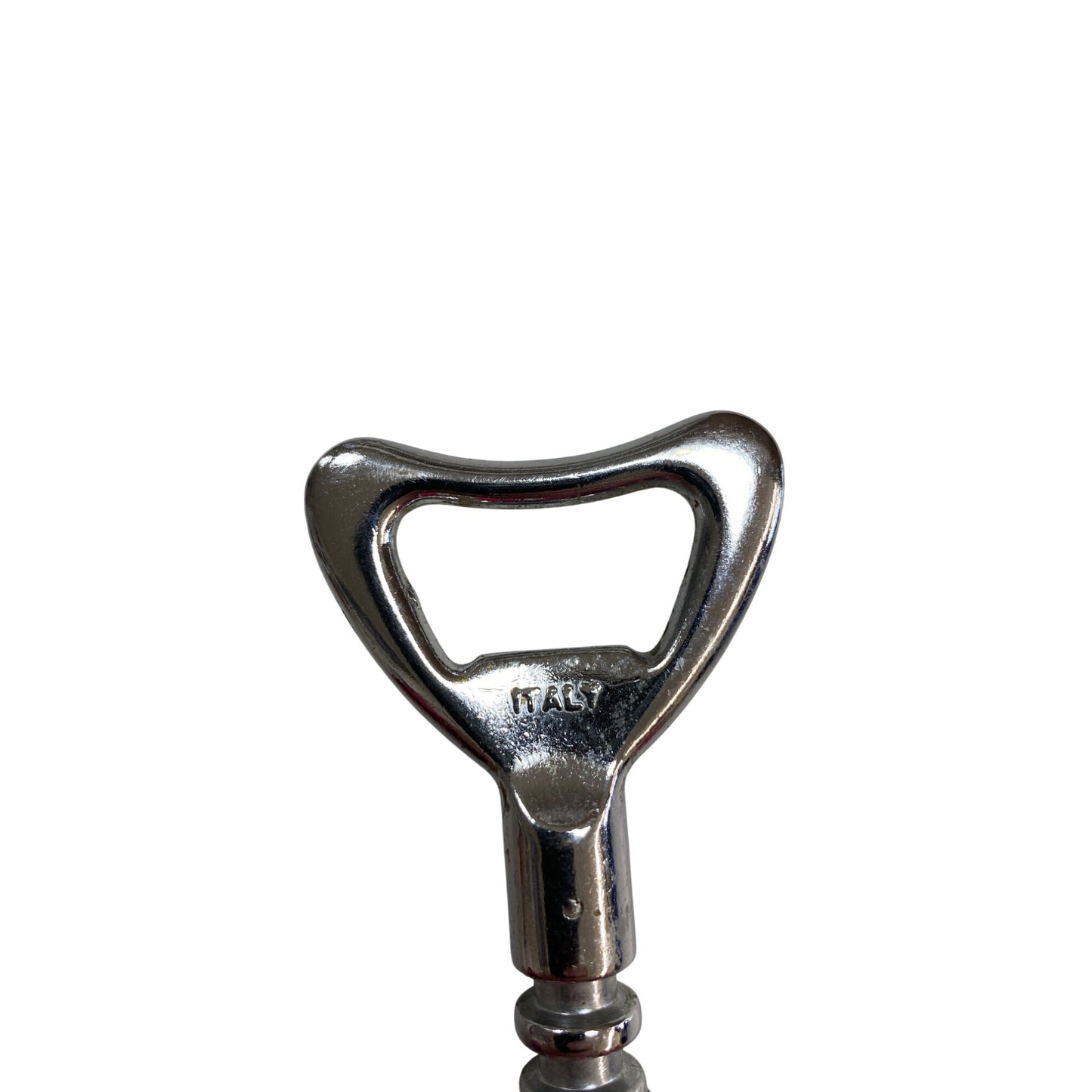 Heavy-Duty Italian Corkscrew Bottle Opener With Winged Lever Design & Dual Functionality