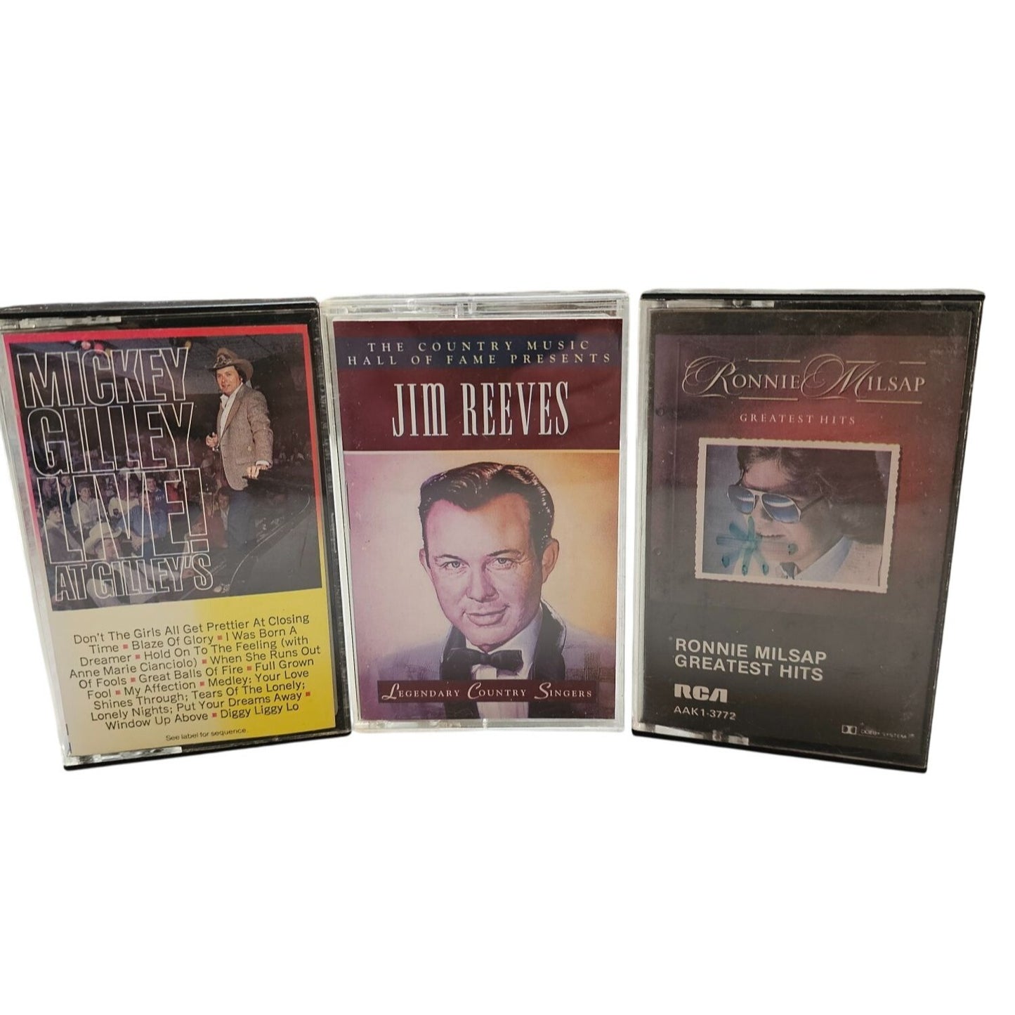 Mickey Gilley Jim Reeves Ronnie Milsap