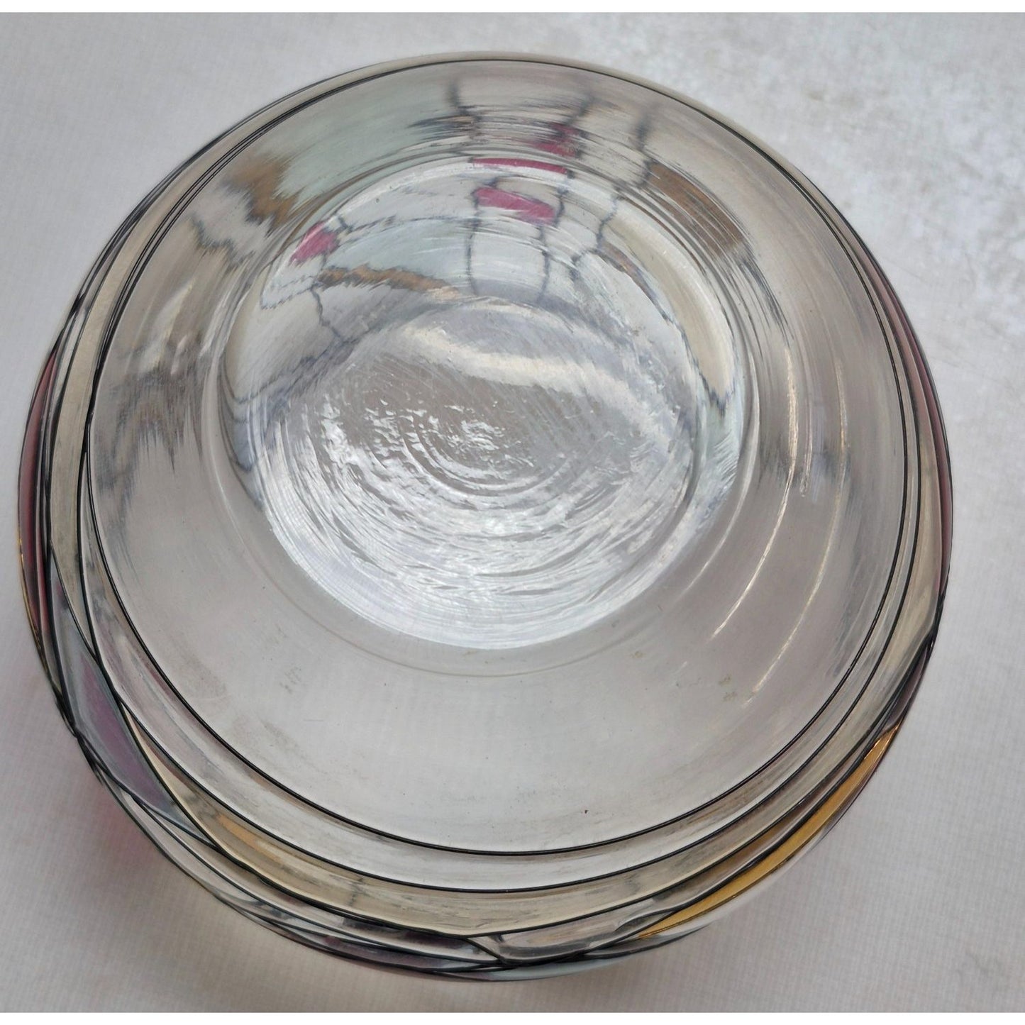 PartyLite Calypso Mosaic-Stained Glass Candle Holder Tealight Made in Romania