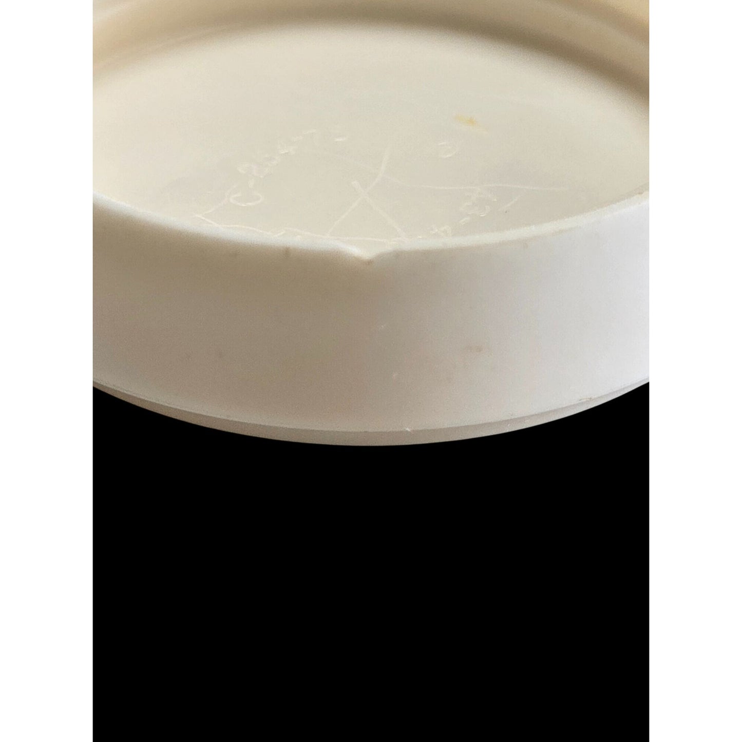 Vintage Avon Cream Sachet Milk Glass Jar