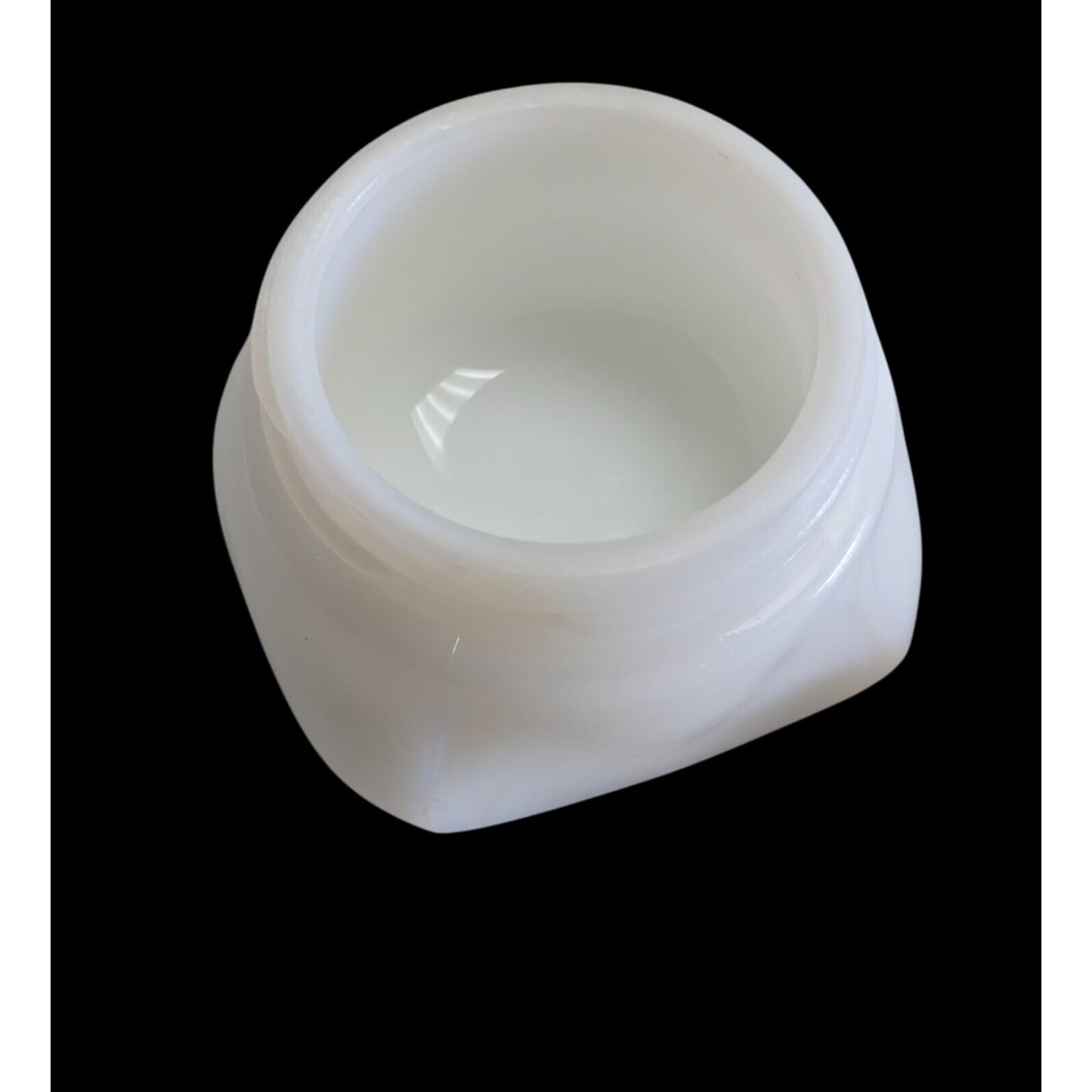 Vintage Avon Cream Sachet Milk Glass Jar