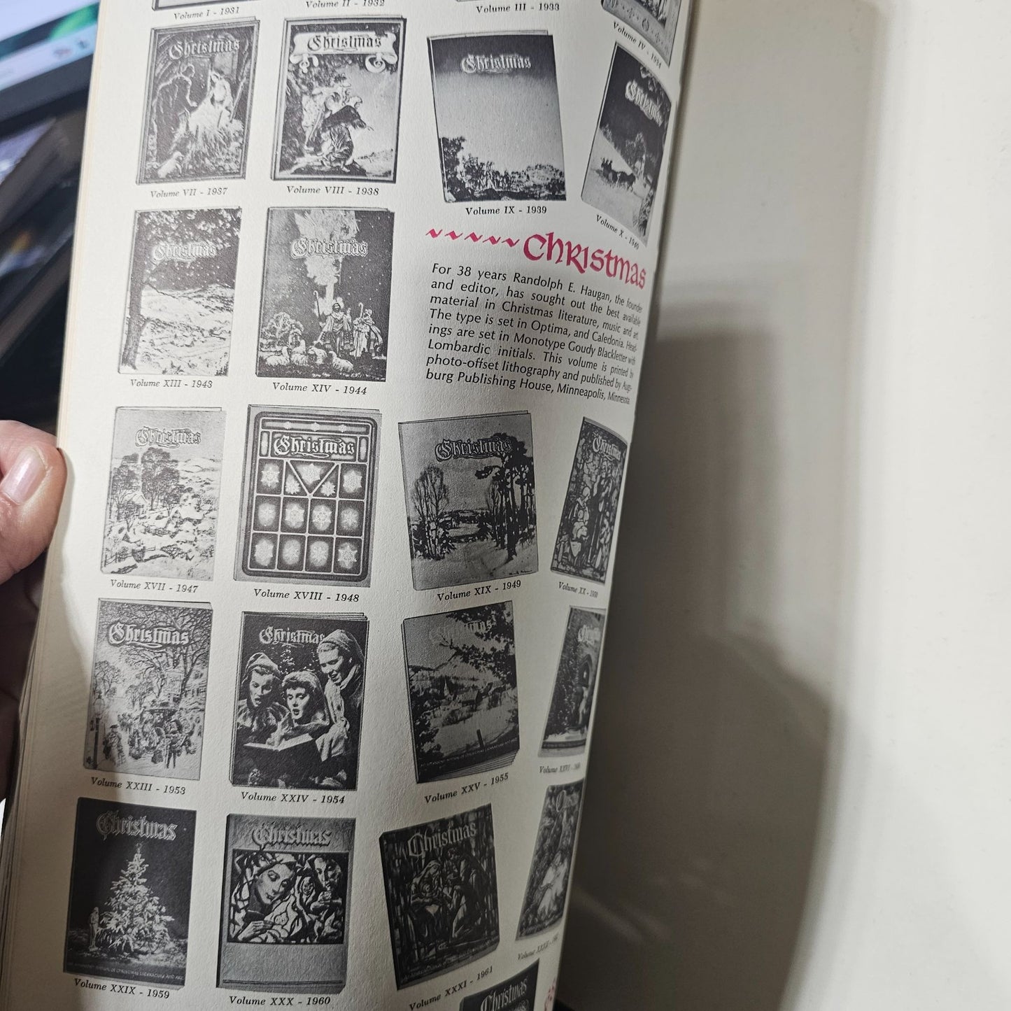 Christmas Annual Of American Literature & Art Volume 35