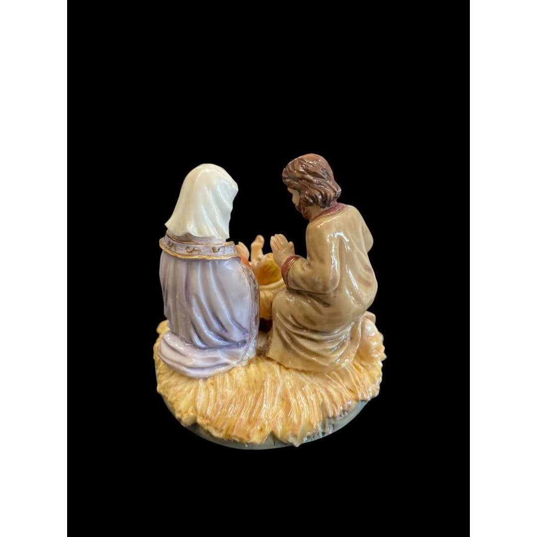 Vintage Lefton Holy Family Miniature Nativity Scene 1991