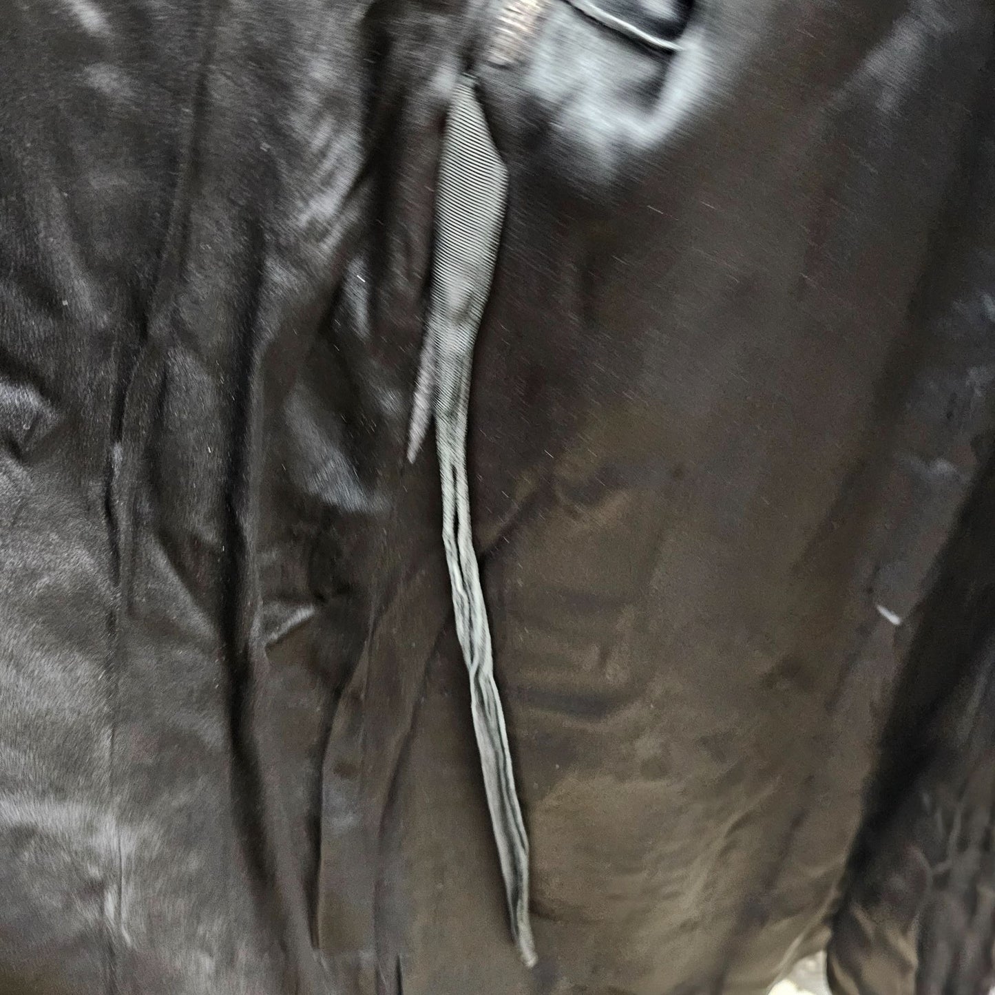 Joseph Stein Original Womens Tweed Coat With Knit Collar Small / Med