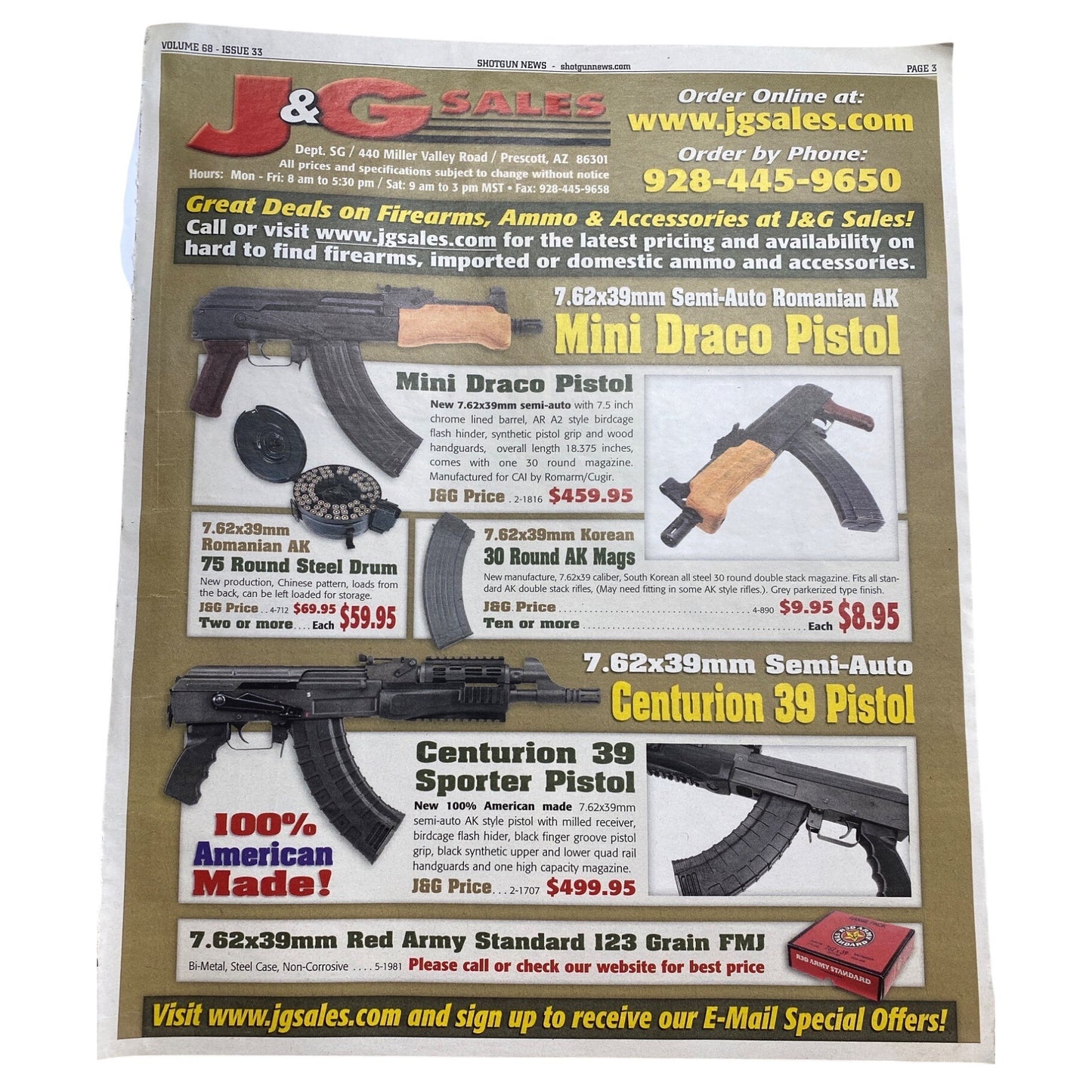 Gallery Of Guns Firearms Advertisement Featuring Walther PPX