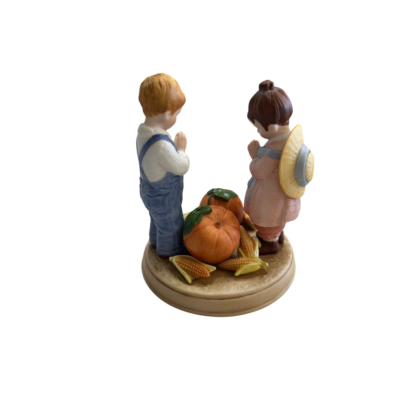 1986 Jessie Willcox Smith "Giving Thanks" Handpainted Figurine Holiday Series Good Housekeeping Fine Porcelain
