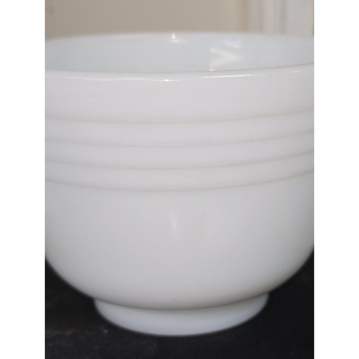 Pyrex Milk Glass Bowl/ Spout