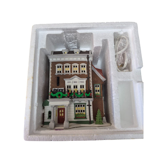 Dept 56 Crown and Cricket Inn 1st Edition Heritage Village Collection Excellent