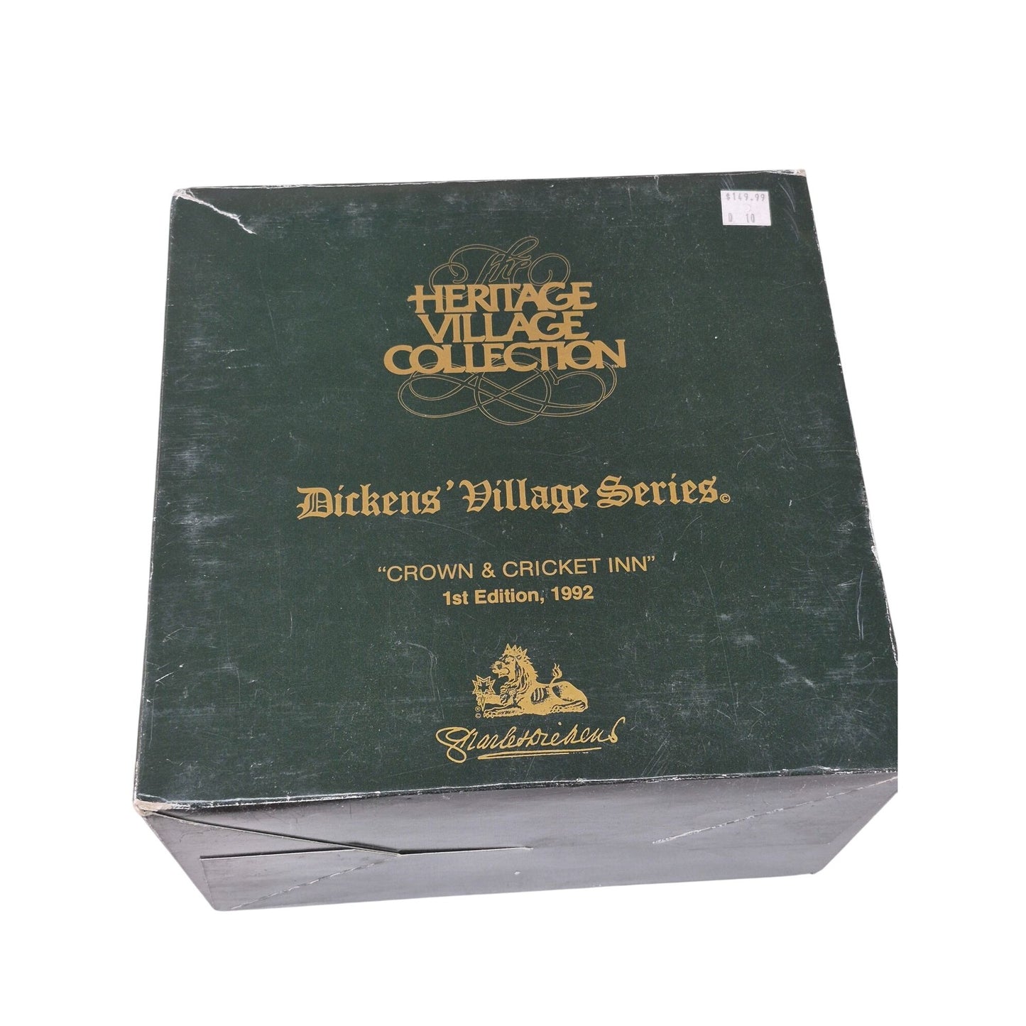 Dept 56 Crown and Cricket Inn 1st Edition Heritage Village Collection Excellent