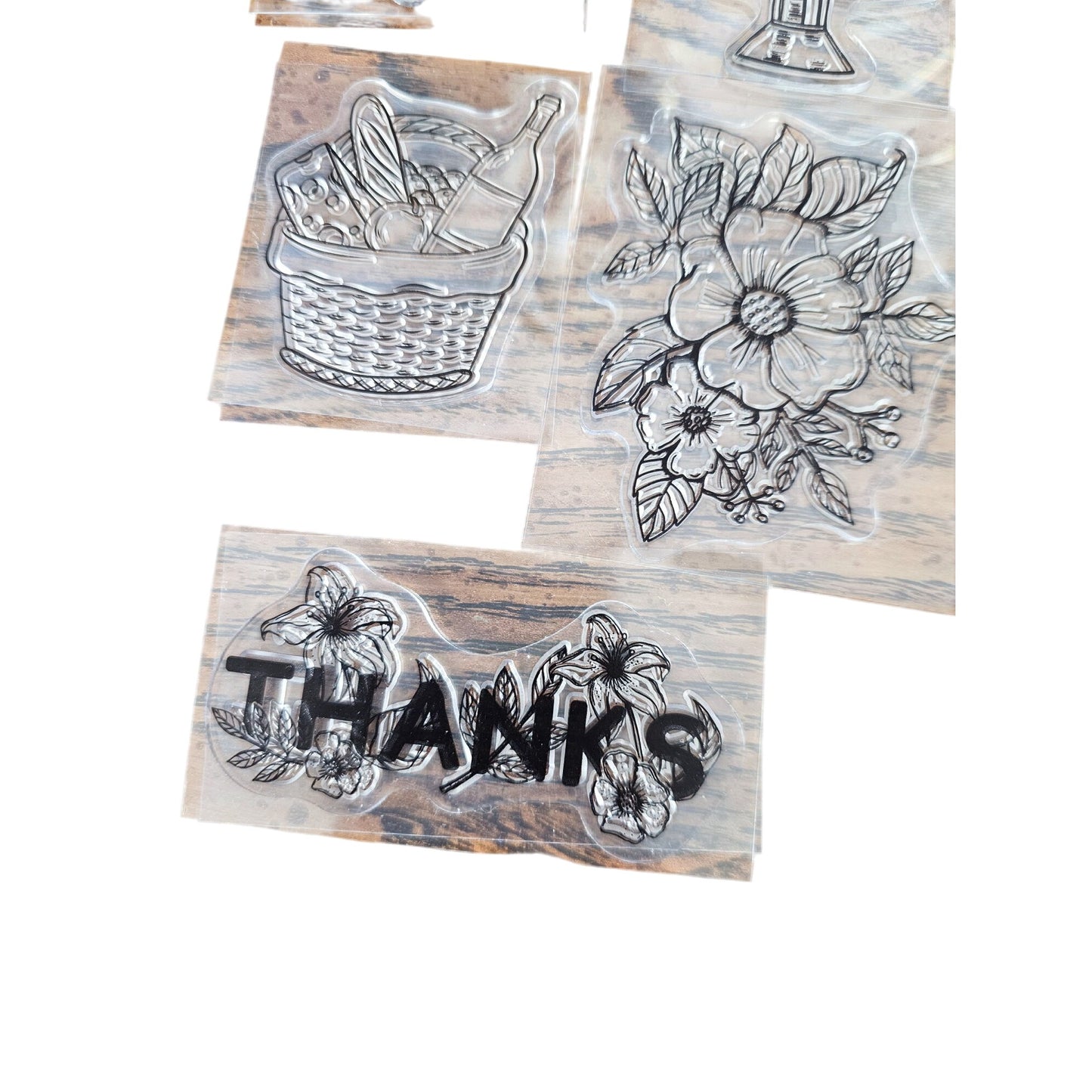 Sending Love Cake Picnic Basket Flowers Thanks