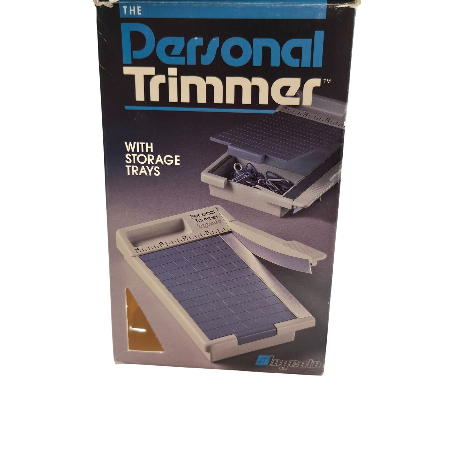 Ingento Personal Trimmer With Storage Trays & Box