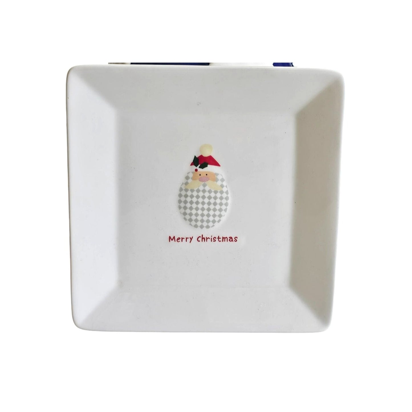 Square Santa Plate