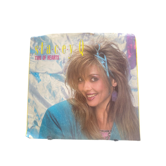 Stacey Q "Two Of Hearts" 45 RPM Vinyl Record Single With Picture Sleeve Atlantic 1986 Collectible