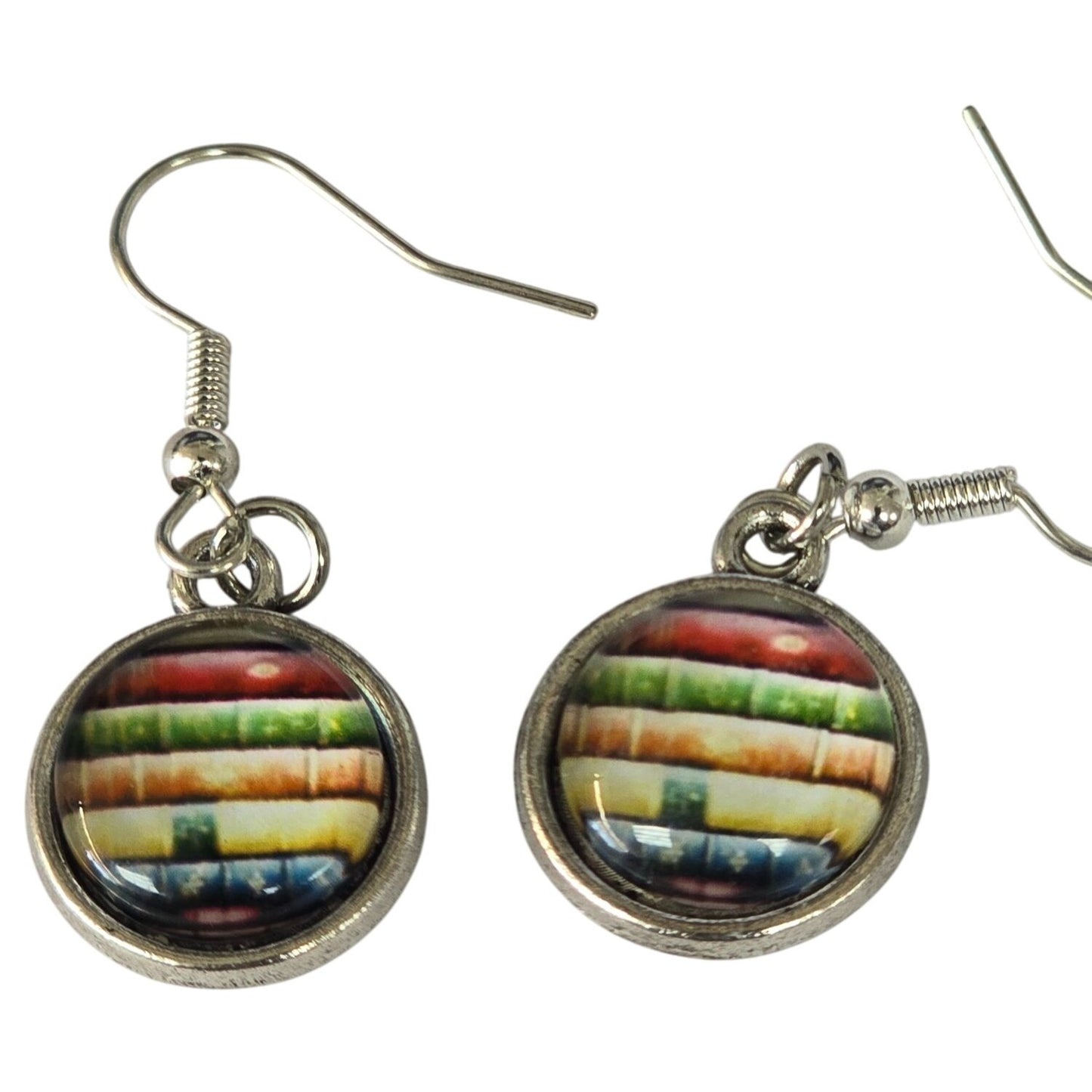 Book Stack Earrings NEW