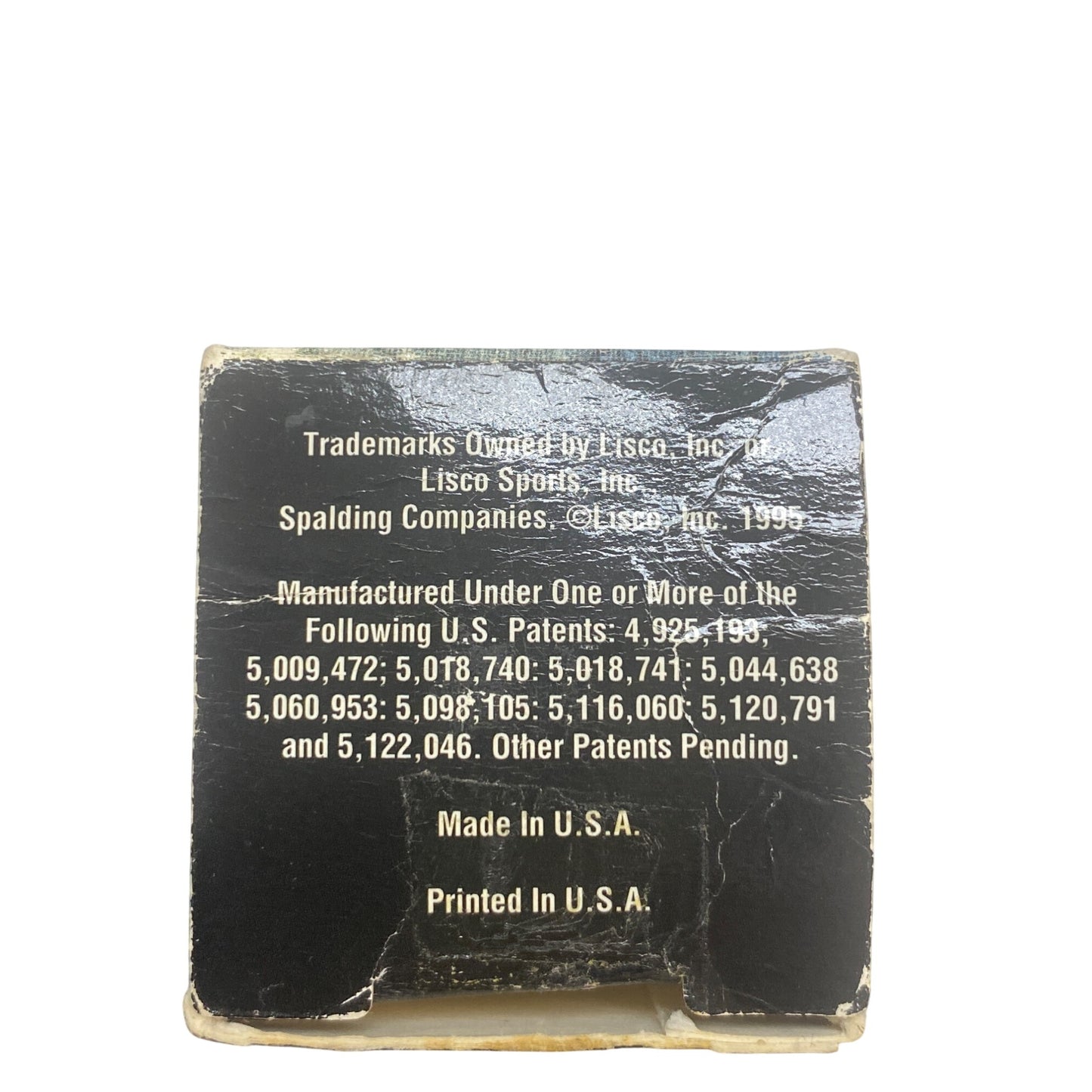 Vintage 1995 Spalding Custom King B Golf Balls 3-Pack With Original Box