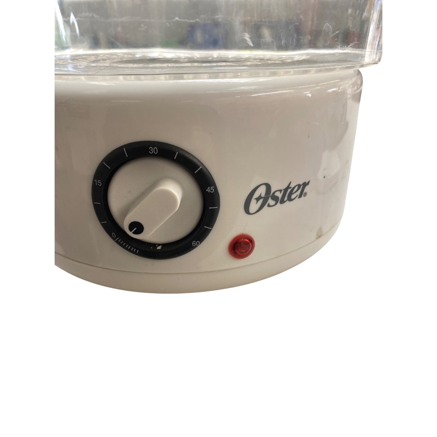 Oster 900-Watt Food Steamer With Timer Dial & Clear Plastic Baskets