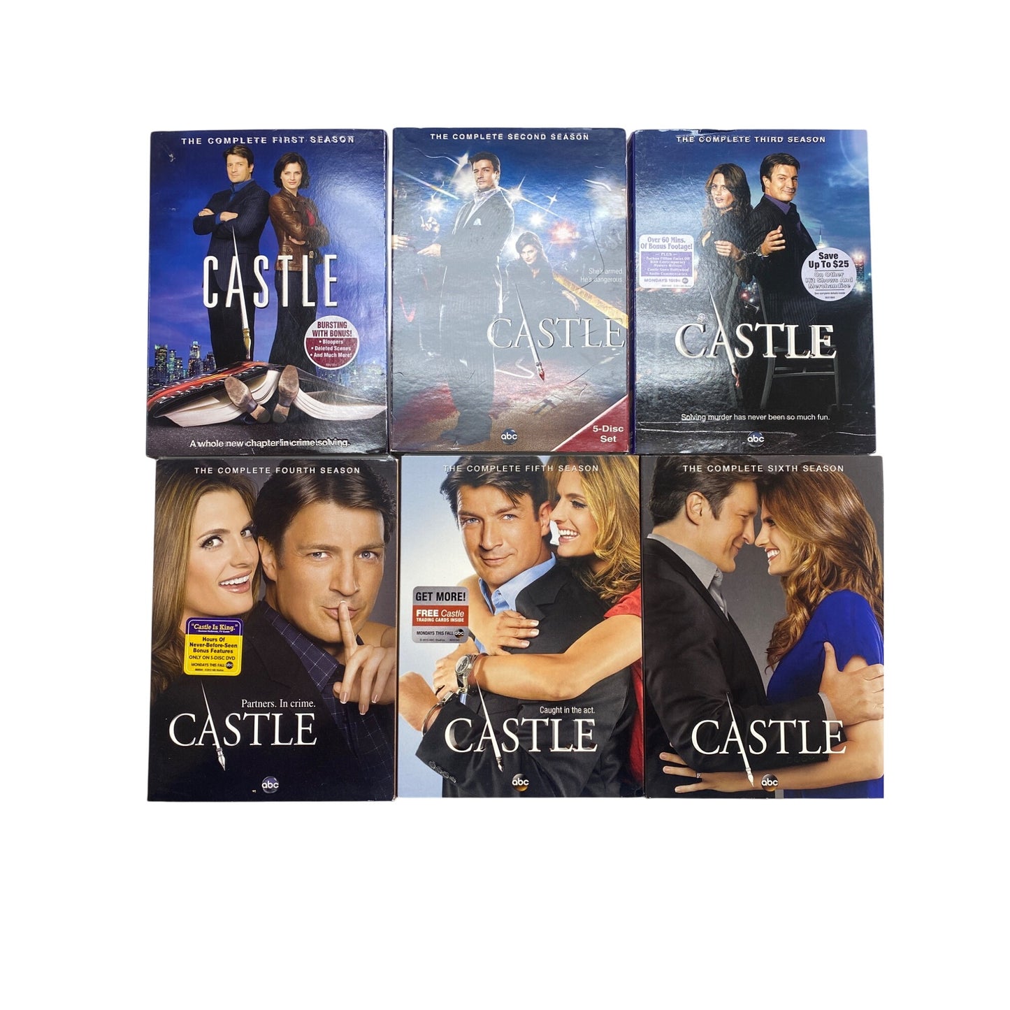 Castle The Complete Seasons 1-6 DVD Box Set
