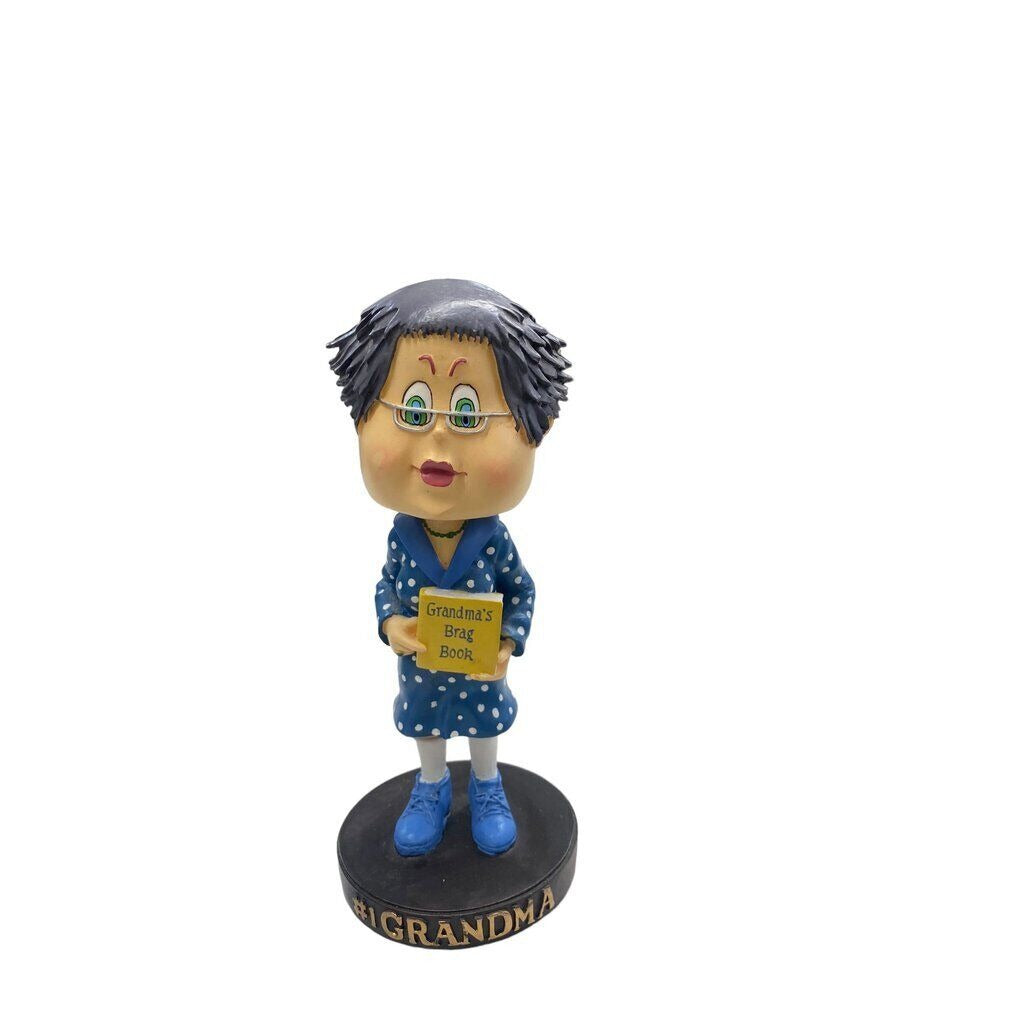 Grandma Bobble Head Doll Figurine #1 Grandma's Brag Book