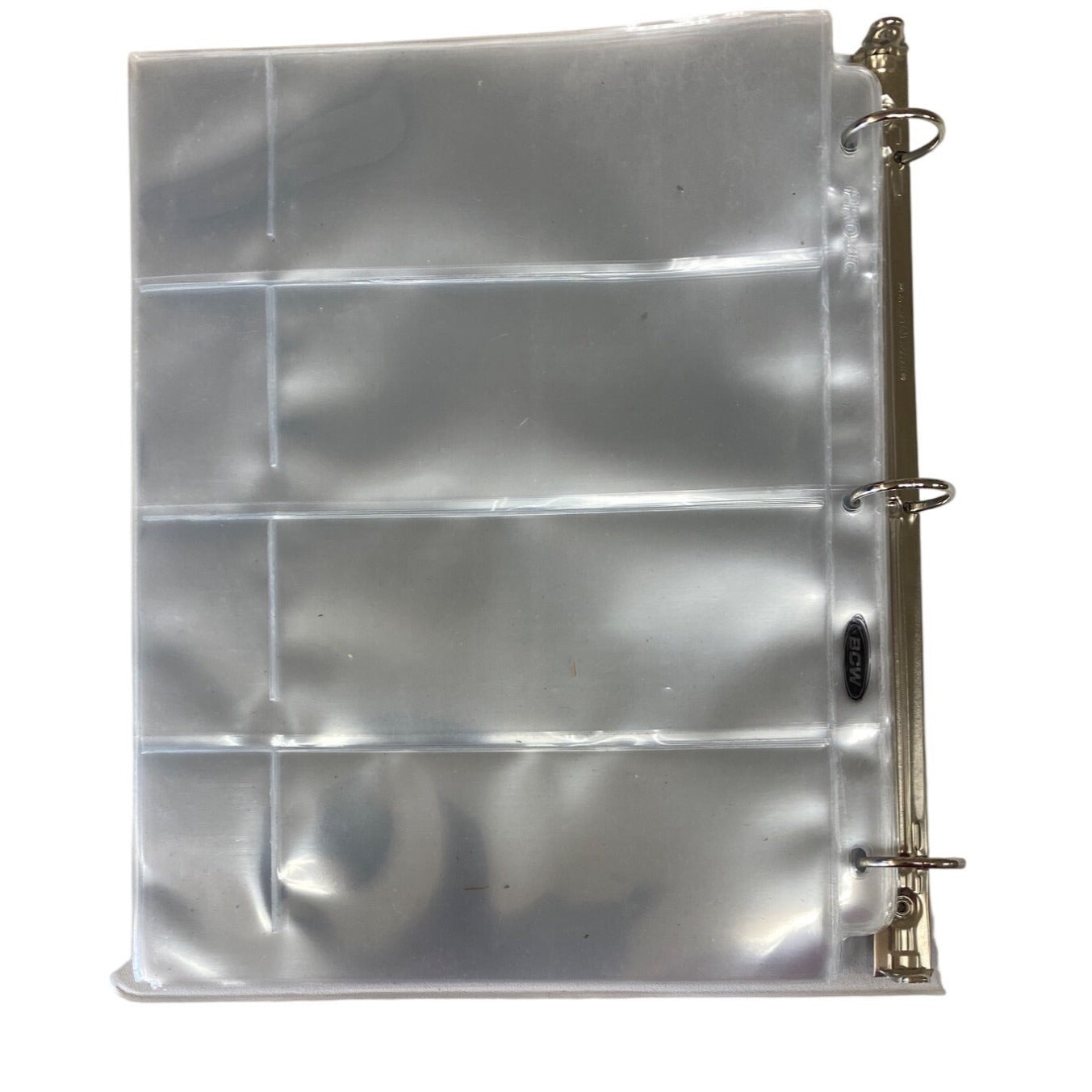 BCW 3-Ring White Binder