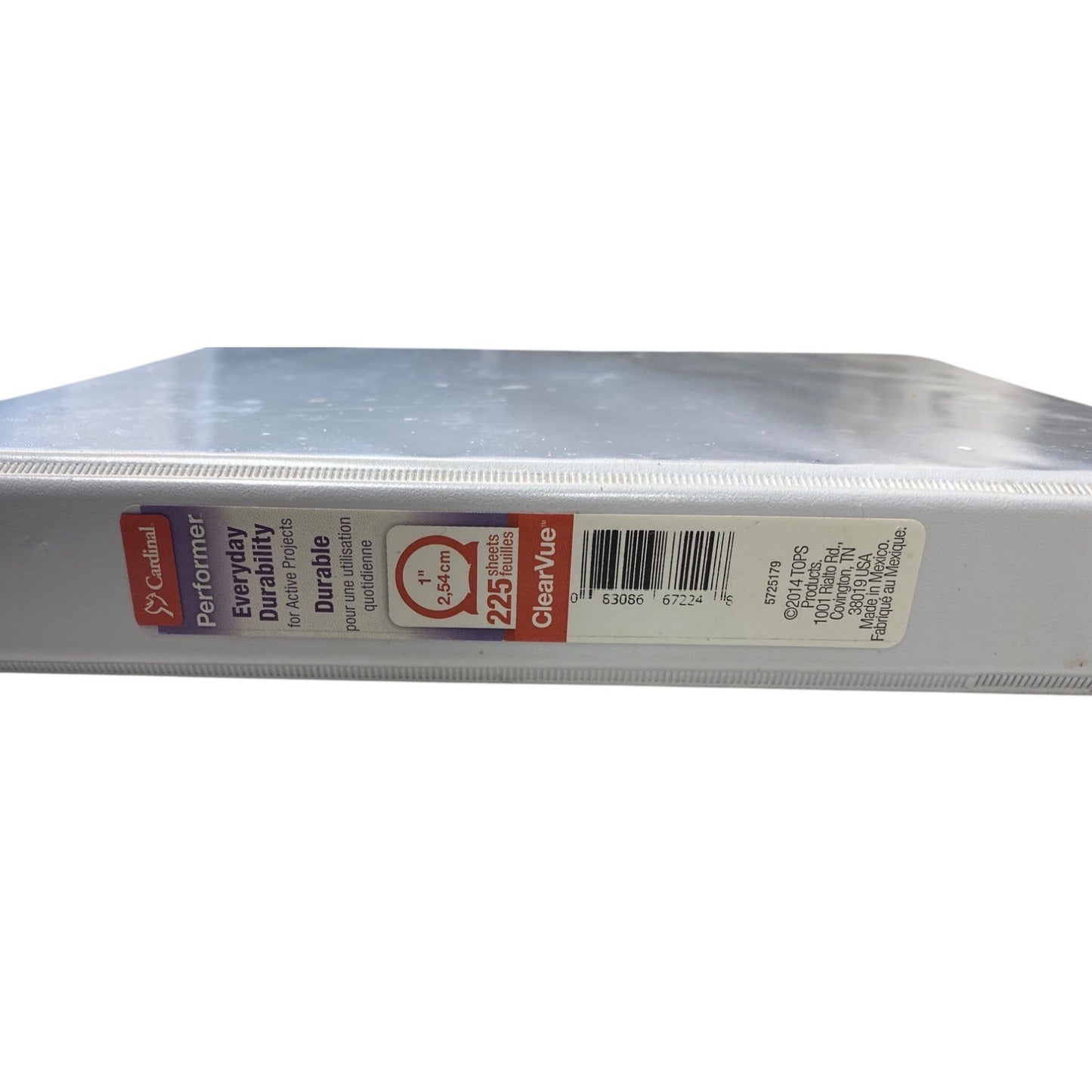 BCW 3-Ring White Binder