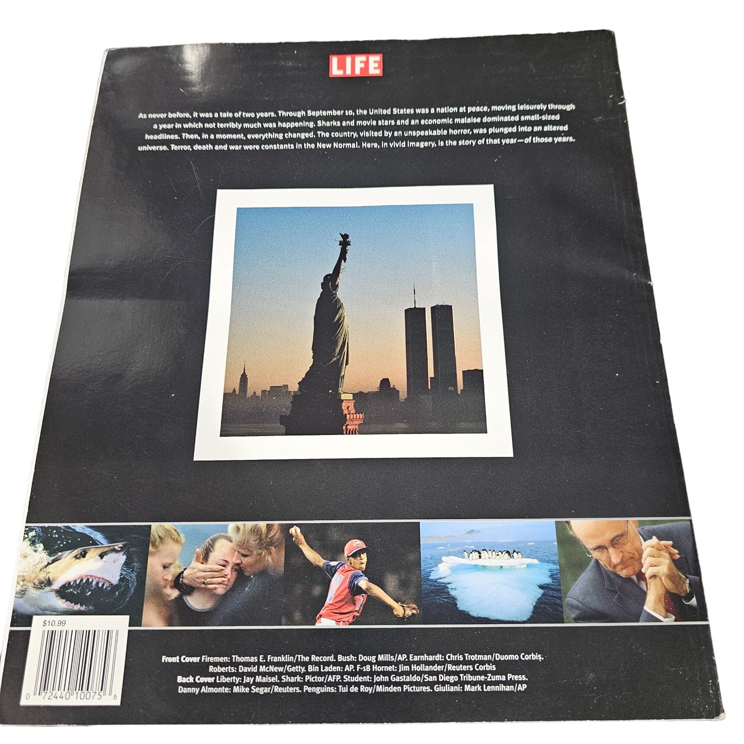 LIFE Magazine The Year In Pictures 2001 September 11 Before & After Collectible Issue