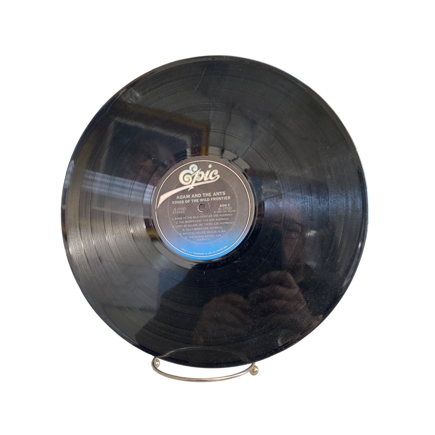 Adam And The Ants "Kings Of The Wild Frontier" Vinyl Record 1980 Epic