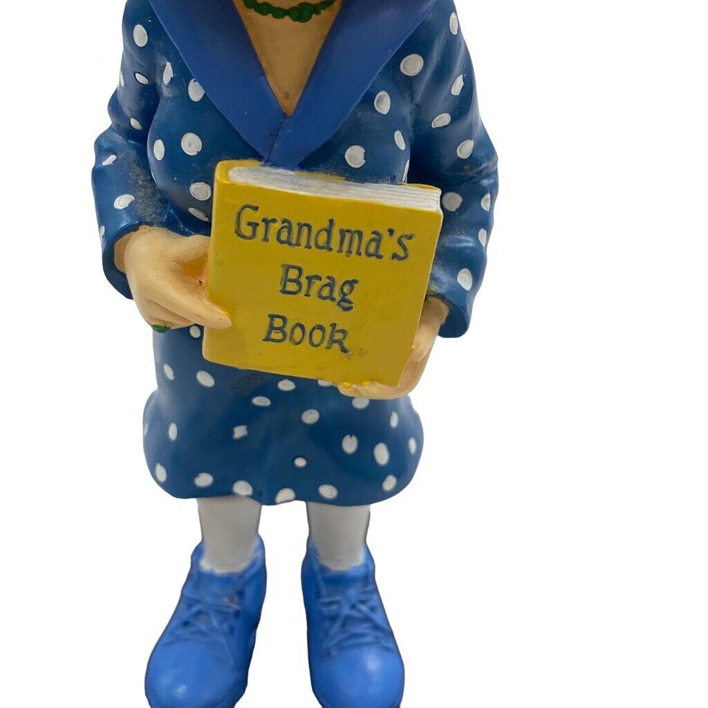 Grandma Bobble Head Doll Figurine #1 Grandma's Brag Book