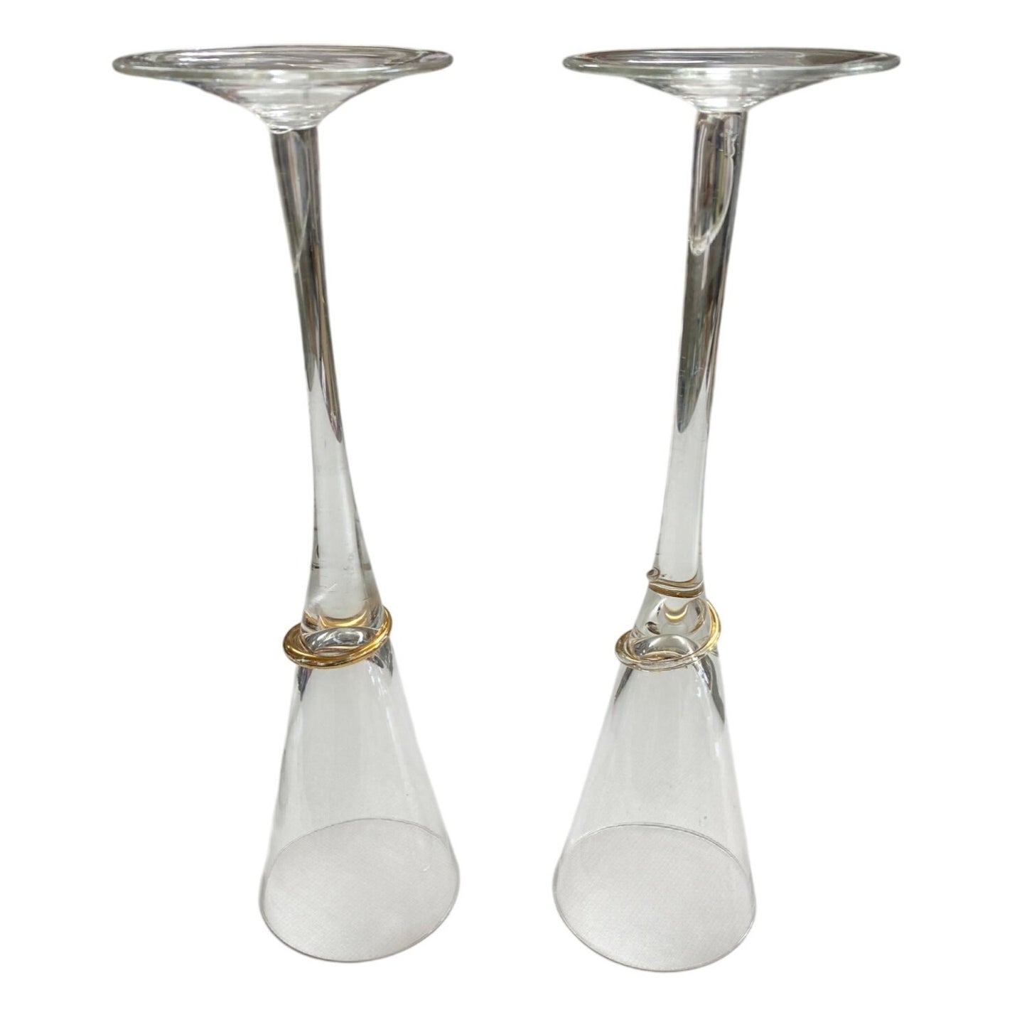 Crystal Champagne Gold Swirl