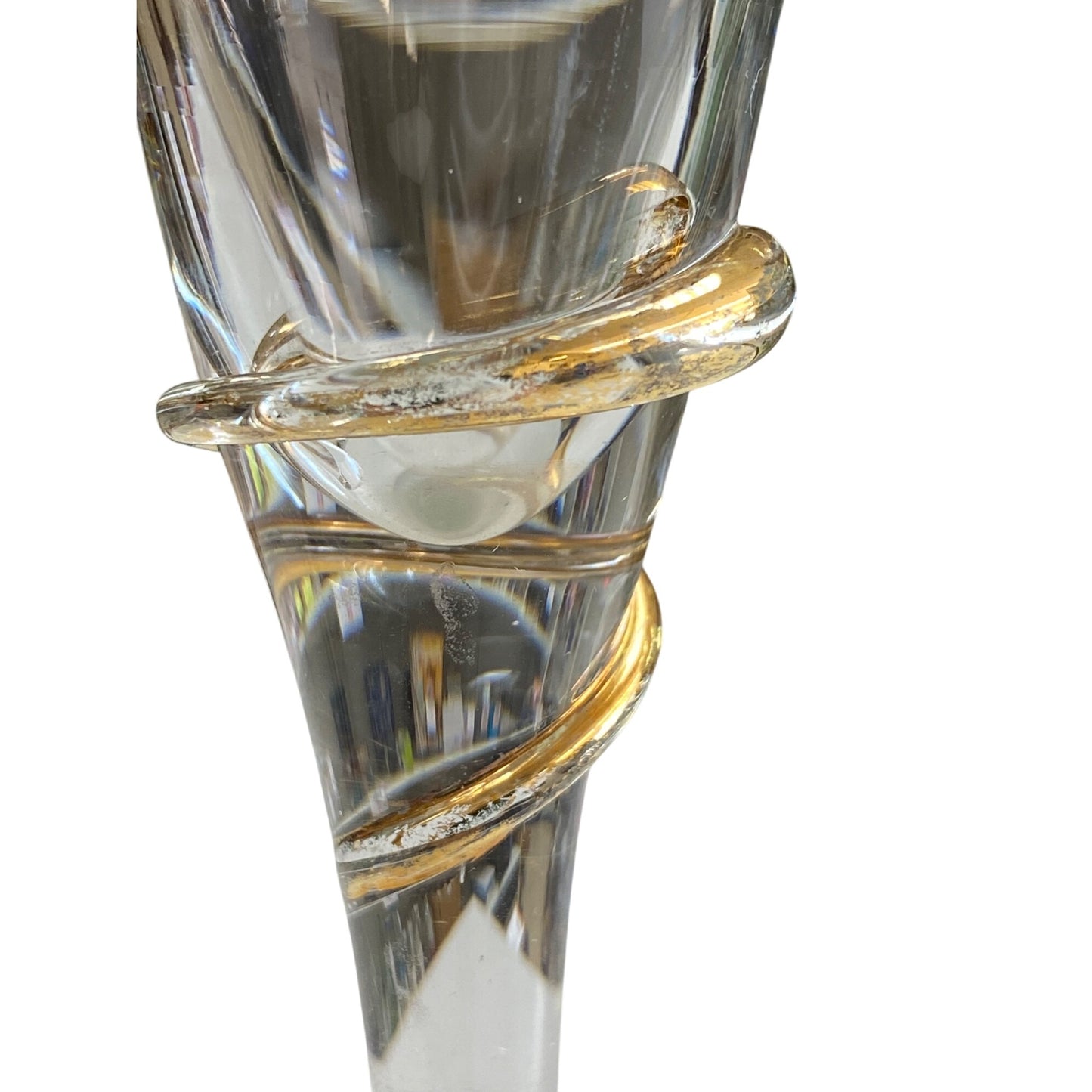 Crystal Champagne Gold Swirl