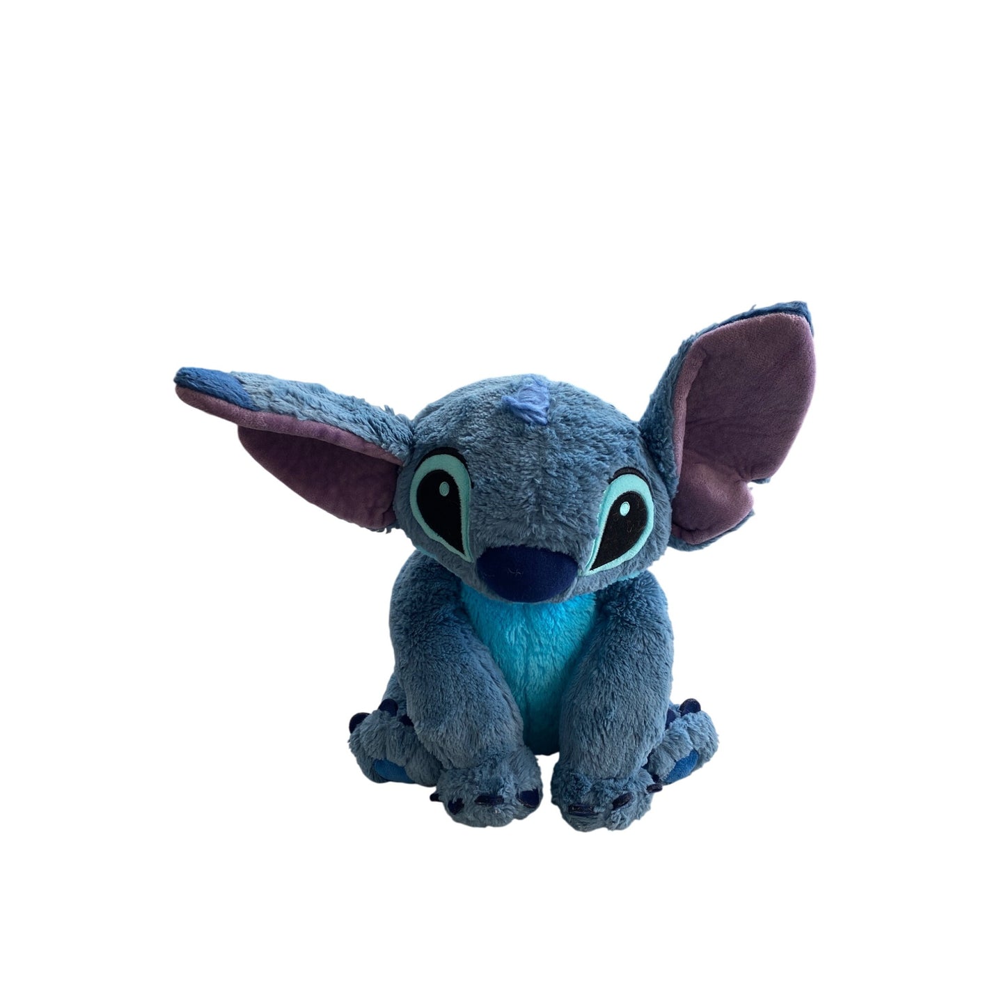 Disney Stitch Plush Toy 16" Blue Stuffed Animal Soft Cuddly Kids Gift Collectible