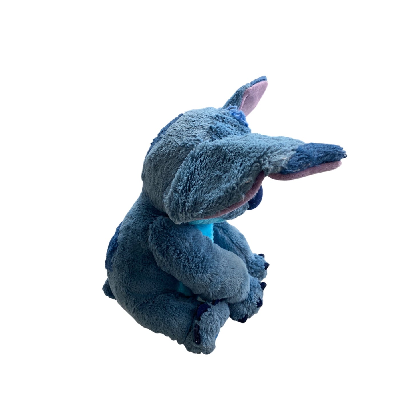 Disney Stitch Plush Toy 16" Blue Stuffed Animal Soft Cuddly Kids Gift Collectible